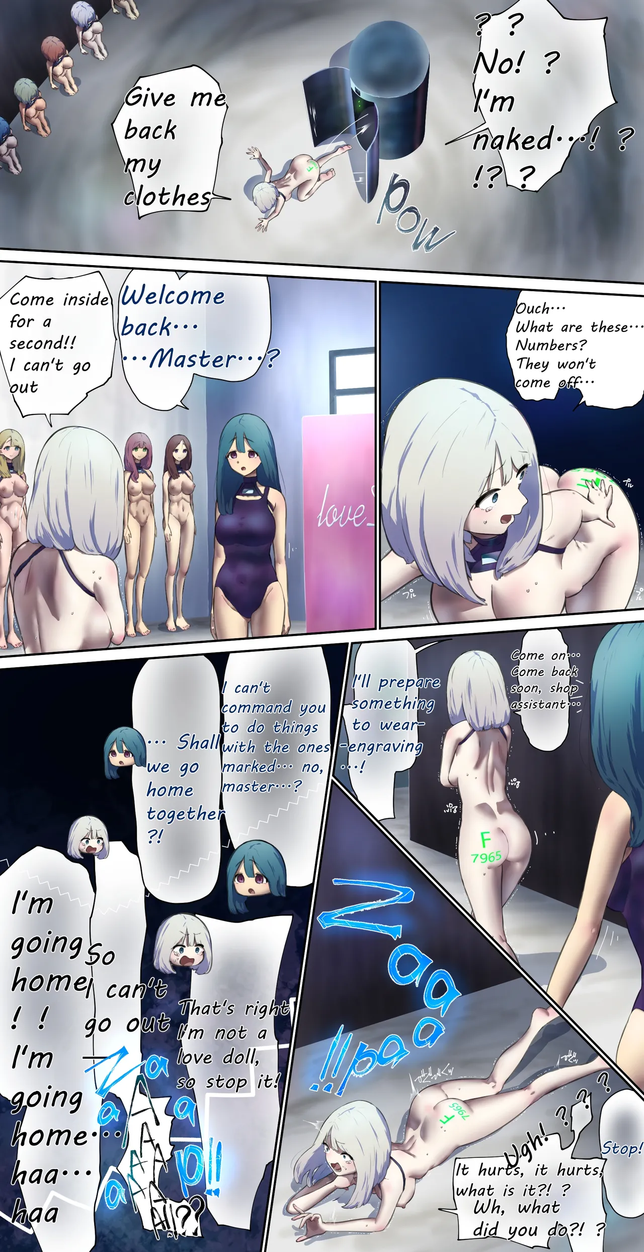 A girl came for regular maintenance on her love doll Page 3