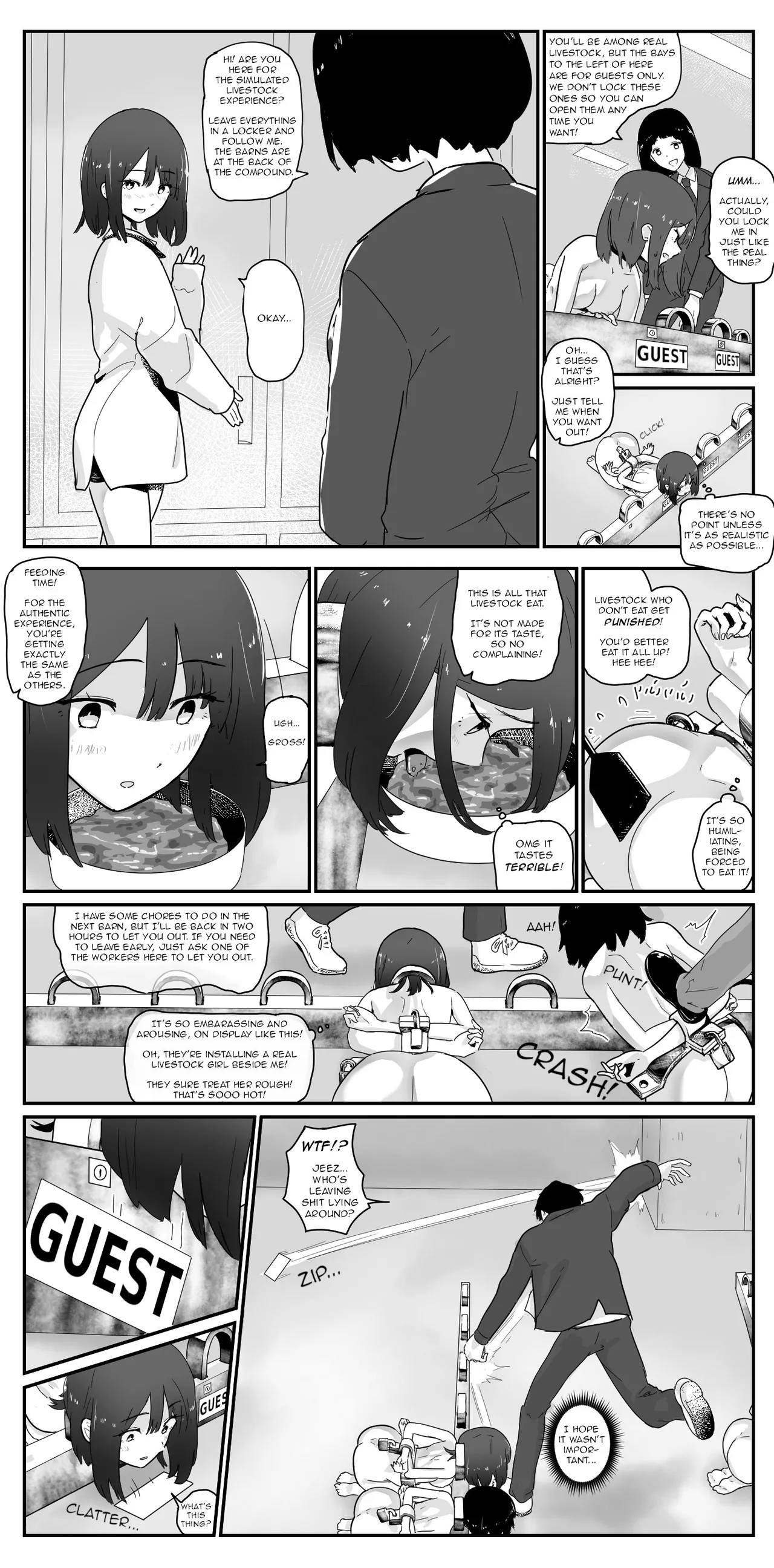 A girl who came to experience humans and animals. I don't want it to hurt【Translated by kochakaden】 Page 1