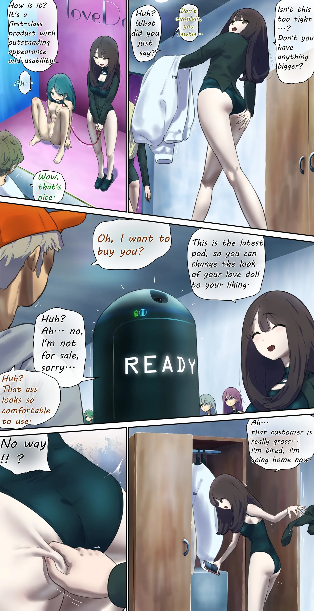 The work of labor sex dolls Page 2