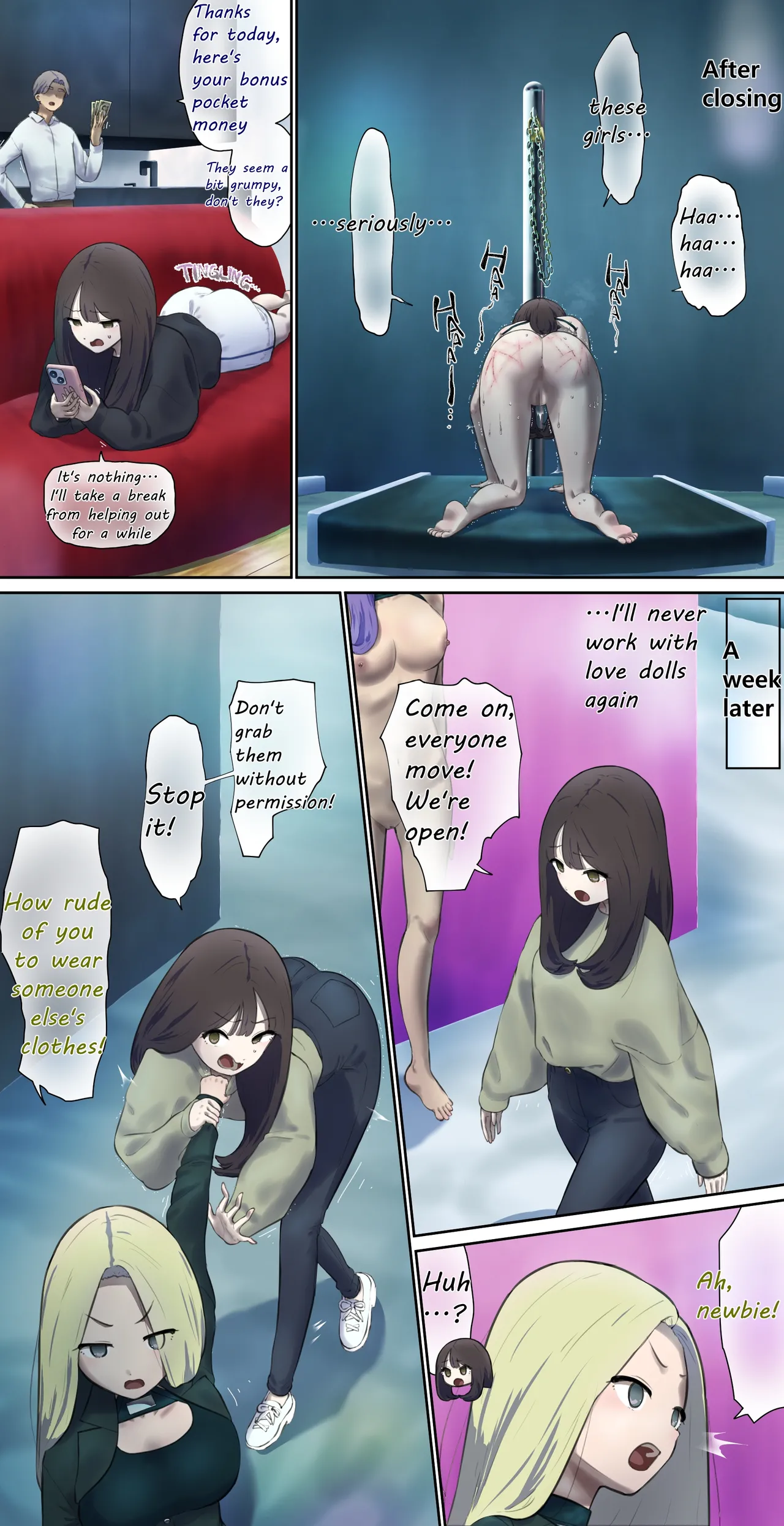 The work of labor sex dolls 2 Page 1