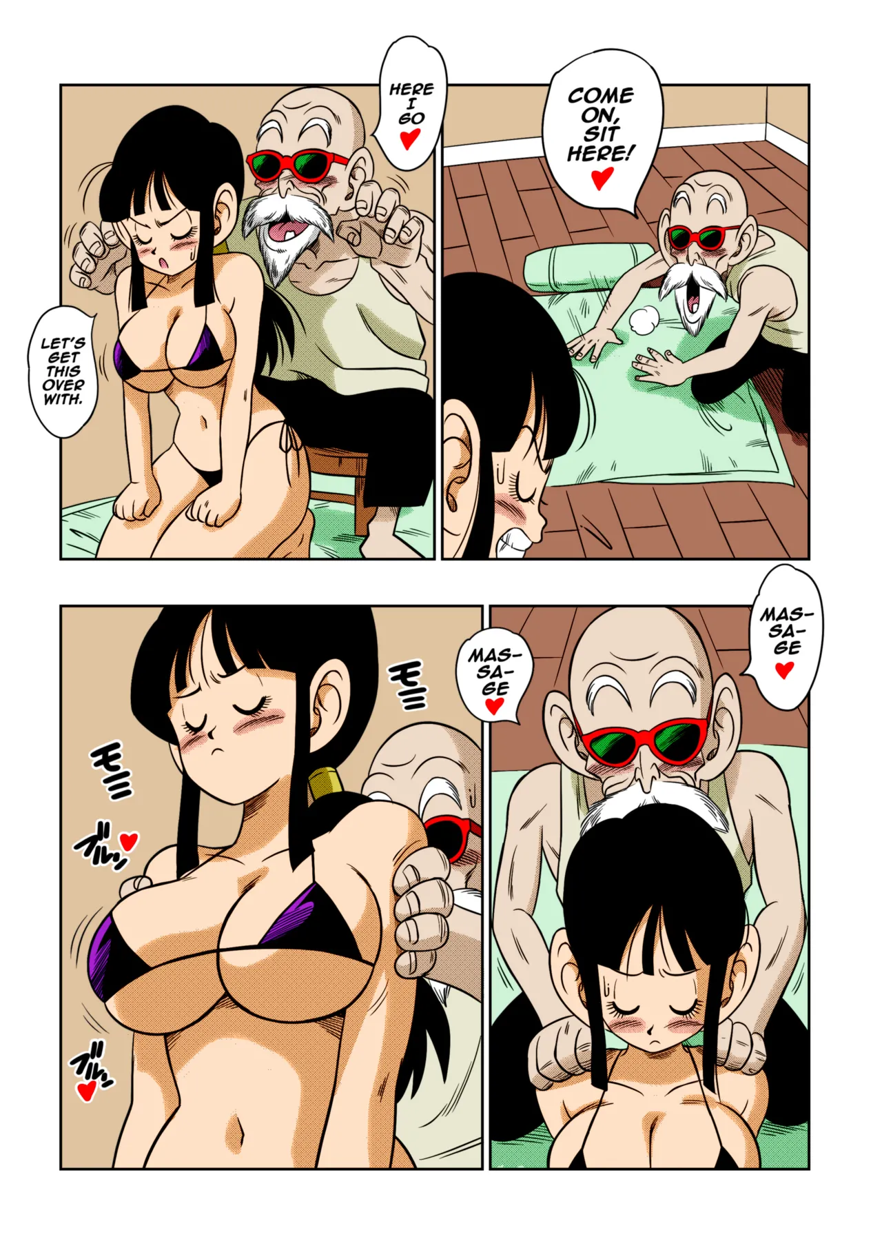 [Yamamoto]"An Ancient Tradition" - Young Wife Is Harassed!(Dragon Ball Z) [English] [Decensored] [Colorized] Page 7