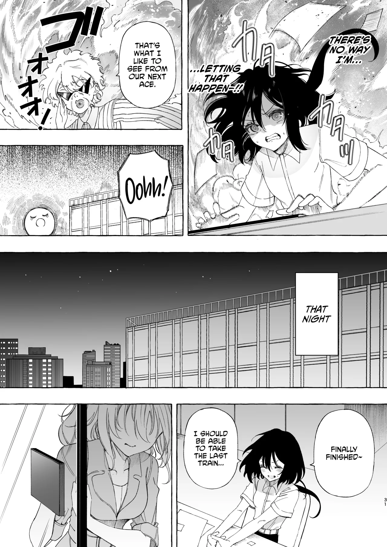[Noyama]Mimi de Koishita Douryou ~OnaSuppo Onsei Otaku Onna ga Douryou no Koe ni Hannou Shite Ikimakuri~[English] [CulturedCommissions] Page 31