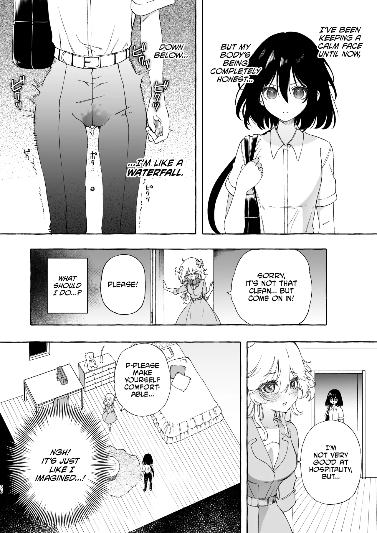 [Noyama]Mimi de Koishita Douryou ~OnaSuppo Onsei Otaku Onna ga Douryou no Koe ni Hannou Shite Ikimakuri~[English] [CulturedCommissions] Page 36