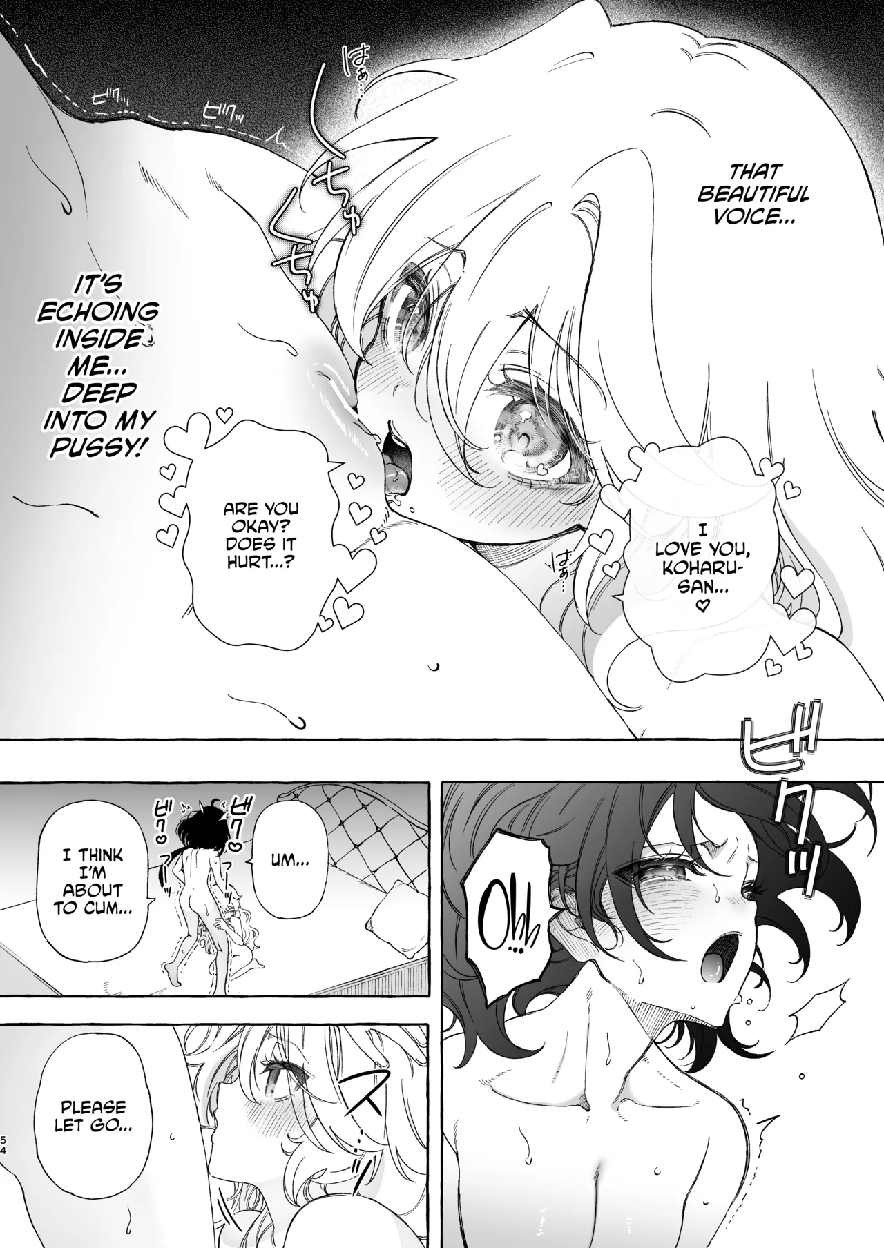 [Noyama]Mimi de Koishita Douryou ~OnaSuppo Onsei Otaku Onna ga Douryou no Koe ni Hannou Shite Ikimakuri~[English] [CulturedCommissions] Page 54