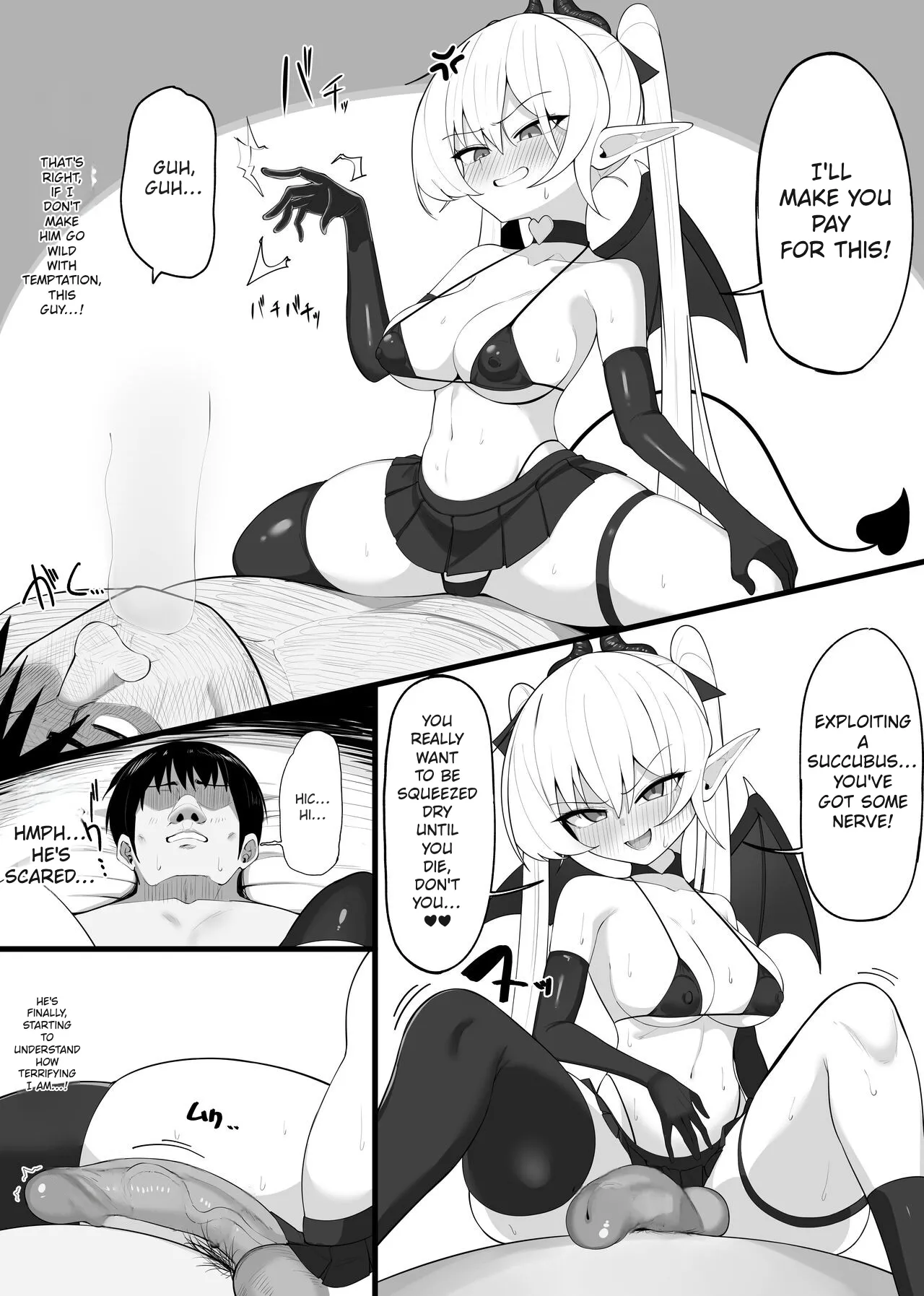 [Osinobu no Yakata (Osinobu)]Atashi no Ejiki ni Narinasai! | Become the succubus's prey![English] Page 25