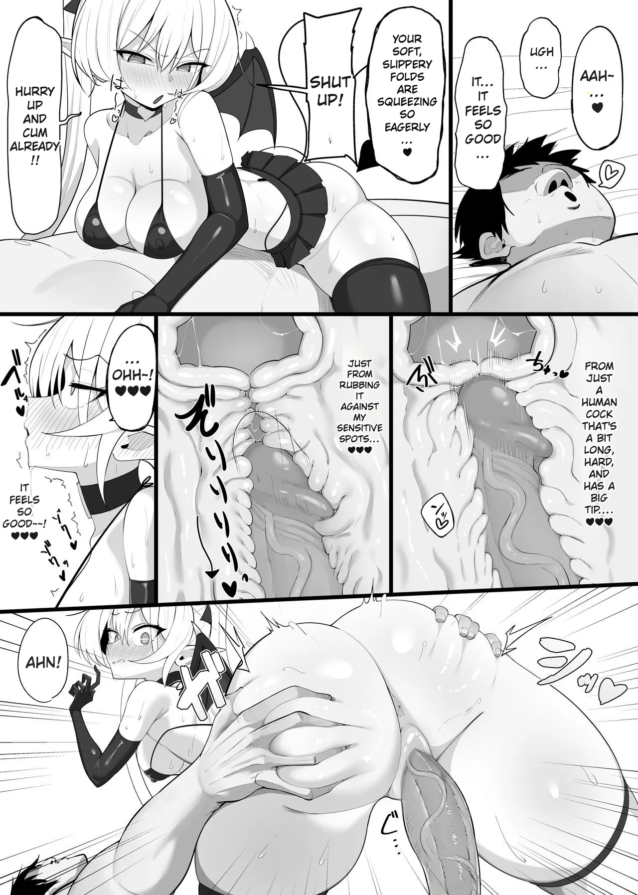 [Osinobu no Yakata (Osinobu)]Atashi no Ejiki ni Narinasai! | Become the succubus's prey![English] Page 28