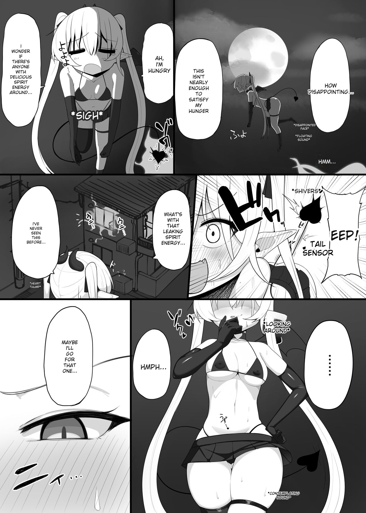 [Osinobu no Yakata (Osinobu)]Atashi no Ejiki ni Narinasai! | Become the succubus's prey![English] Page 3
