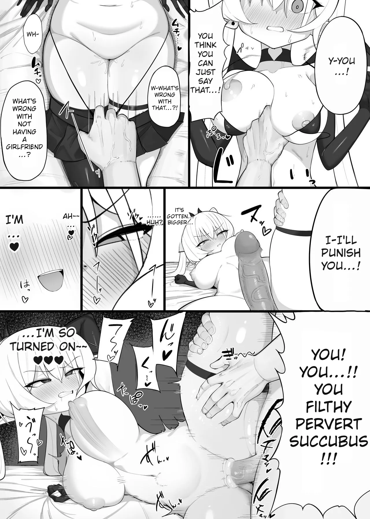 [Osinobu no Yakata (Osinobu)]Atashi no Ejiki ni Narinasai! | Become the succubus's prey![English] Page 32