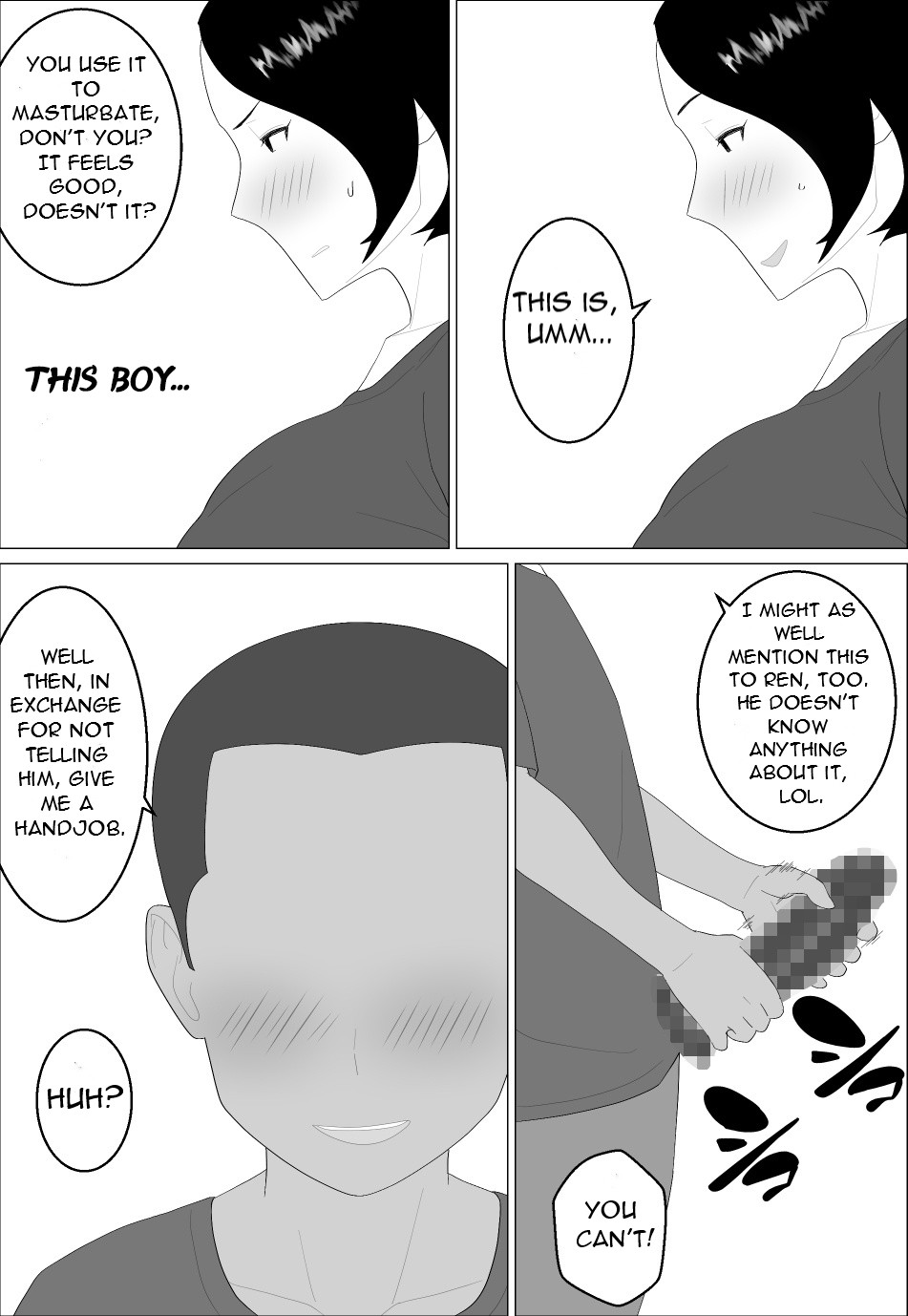 [Oroboy]Masegaki Oikko ni Okasareru Mama - Mom Raped by Precocious Nephew[English][DarklordMTLs] Page 21