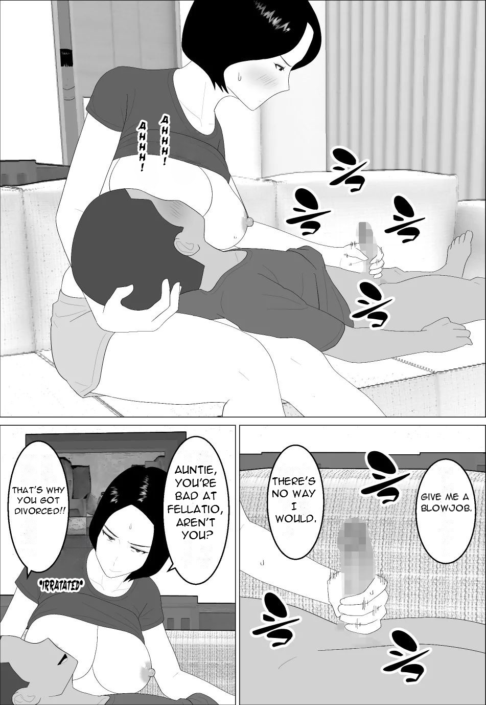 [Oroboy]Masegaki Oikko ni Okasareru Mama - Mom Raped by Precocious Nephew[English][DarklordMTLs] Page 23