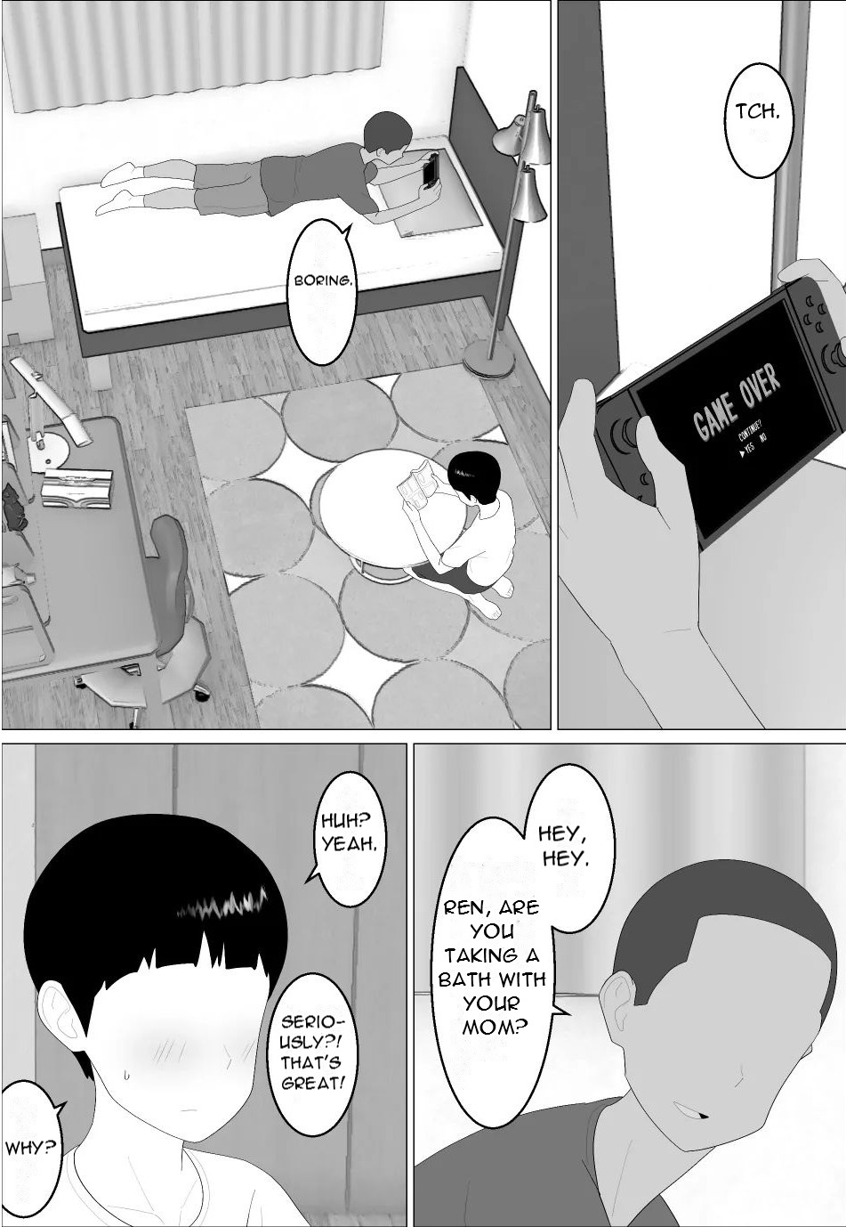 [Oroboy]Masegaki Oikko ni Okasareru Mama - Mom Raped by Precocious Nephew[English][DarklordMTLs] Page 5