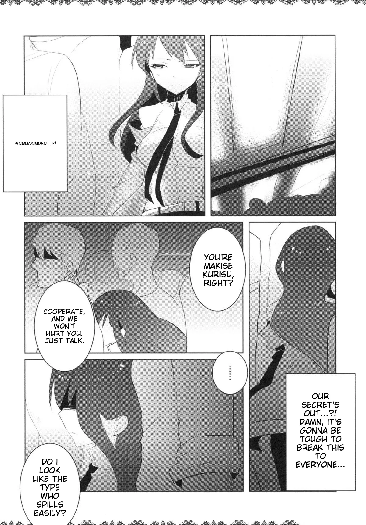 [clear glass (Menimo)]Rinraku Intou no Kurisu(Steins;Gate) [English] [Digital] Page 5