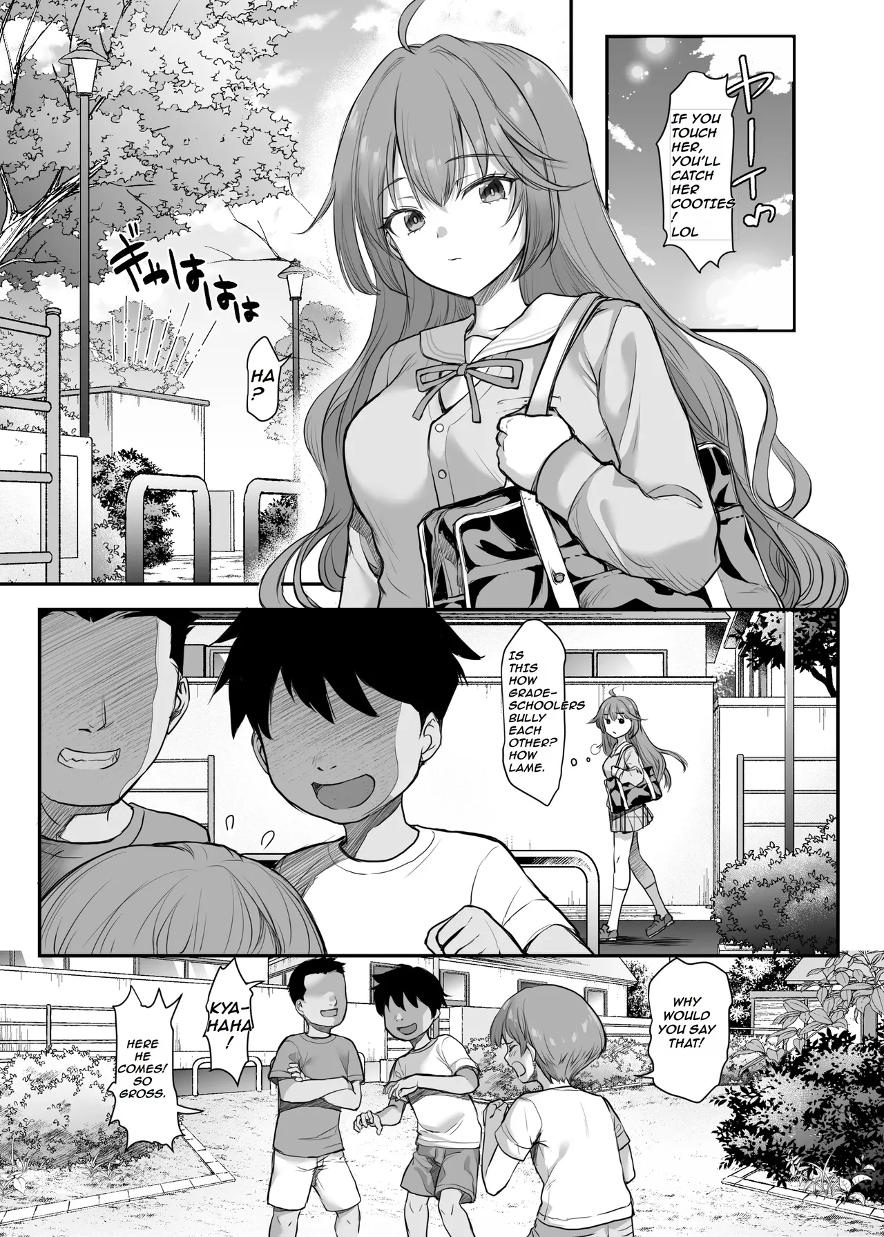 Big Sister's Sacrifice to Save Her Little Brother From The Bullies ~~ Ijimerarete Iru Otouto no Tame ni Warugaki ni Karada o Suki ni Sareru Onee-chan no Hanashi Page 4