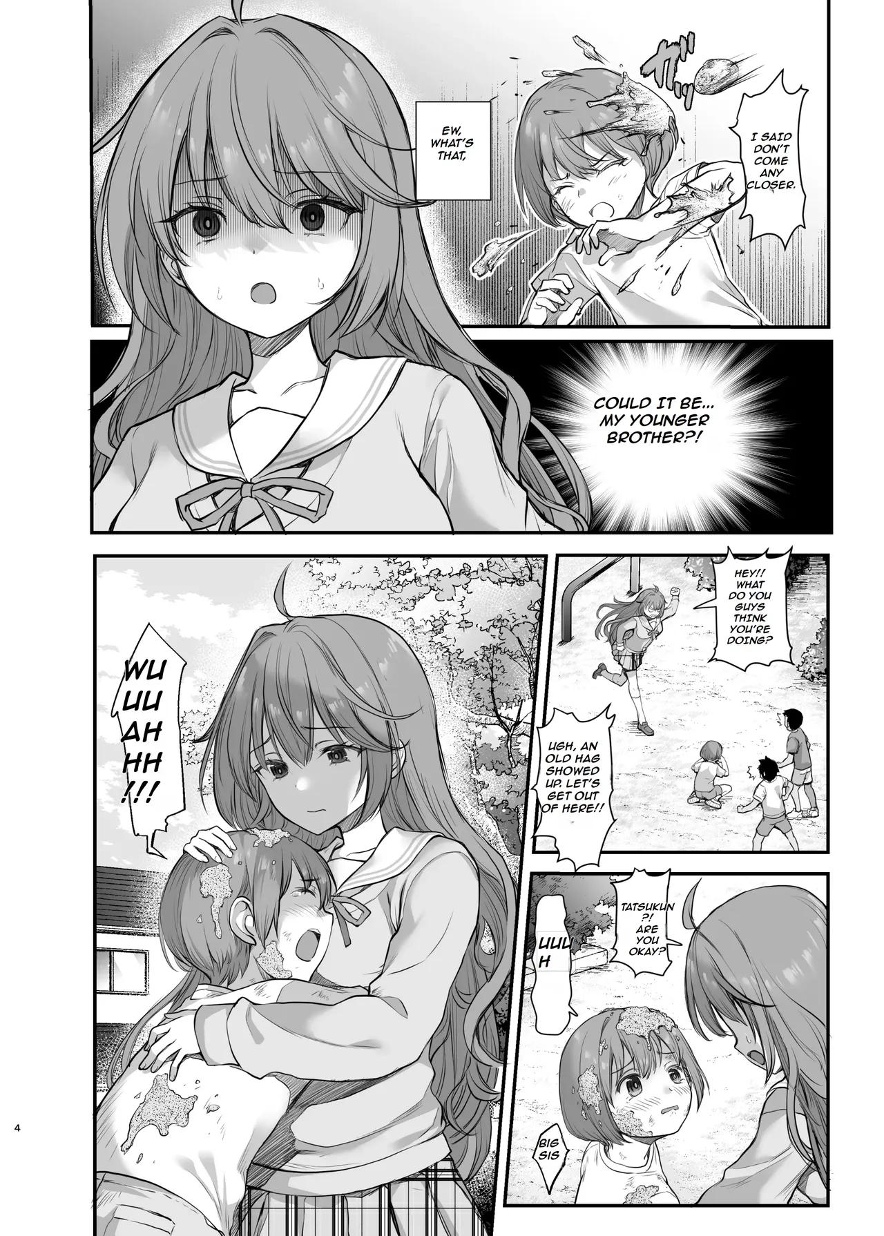 Big Sister's Sacrifice to Save Her Little Brother From The Bullies ~~ Ijimerarete Iru Otouto no Tame ni Warugaki ni Karada o Suki ni Sareru Onee-chan no Hanashi Page 5