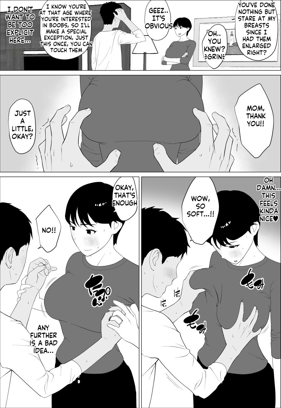[Oroboy]Danna to no Resu Kaishou no Tameni Toukyou Shita noni | Enlarged breasts to entice husband and yet...[English] [innyinny] Page 14