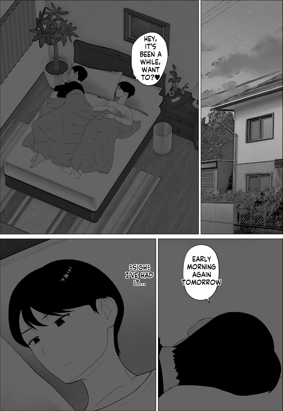 [Oroboy]Danna to no Resu Kaishou no Tameni Toukyou Shita noni | Enlarged breasts to entice husband and yet...[English] [innyinny] Page 2