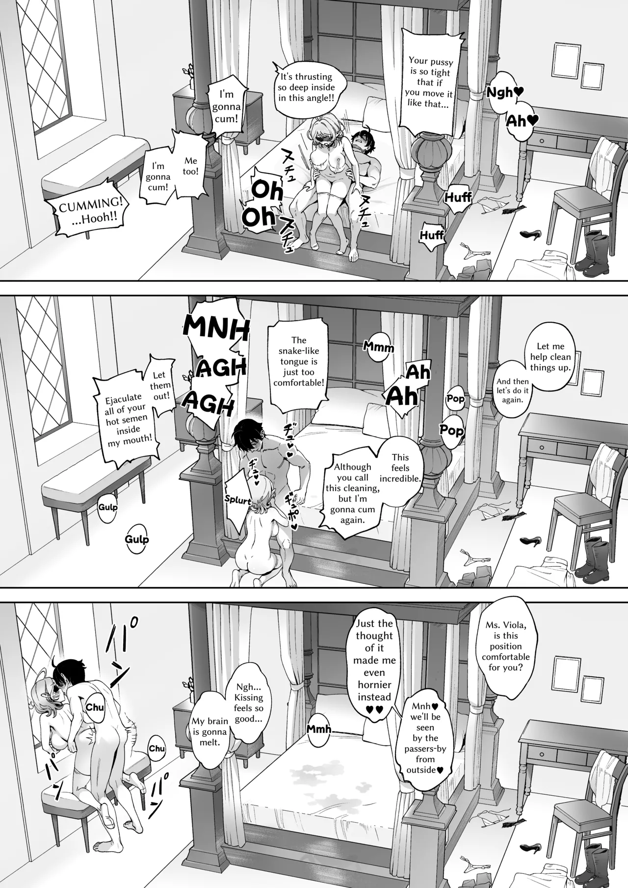 [Cha no Maou (Sencha Bashira)]Medusa-san wa Atsuatsu Ochinpo ga Hoshii | Medusa Craves Boiling Hot Cocks[English] Page 23