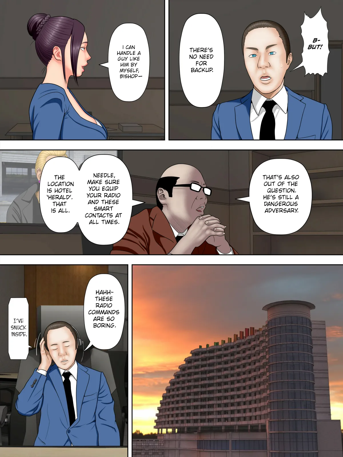 [Minazuki Mikka]Hitozuma Spy to Mafia no Musuko 1 ~Kuro Gyaru Keisatsukan Hen~ | Spy Wife and Mafia’s Son 1 ~Black Gyaru Police Officer~[English][Chalklog] Page 10