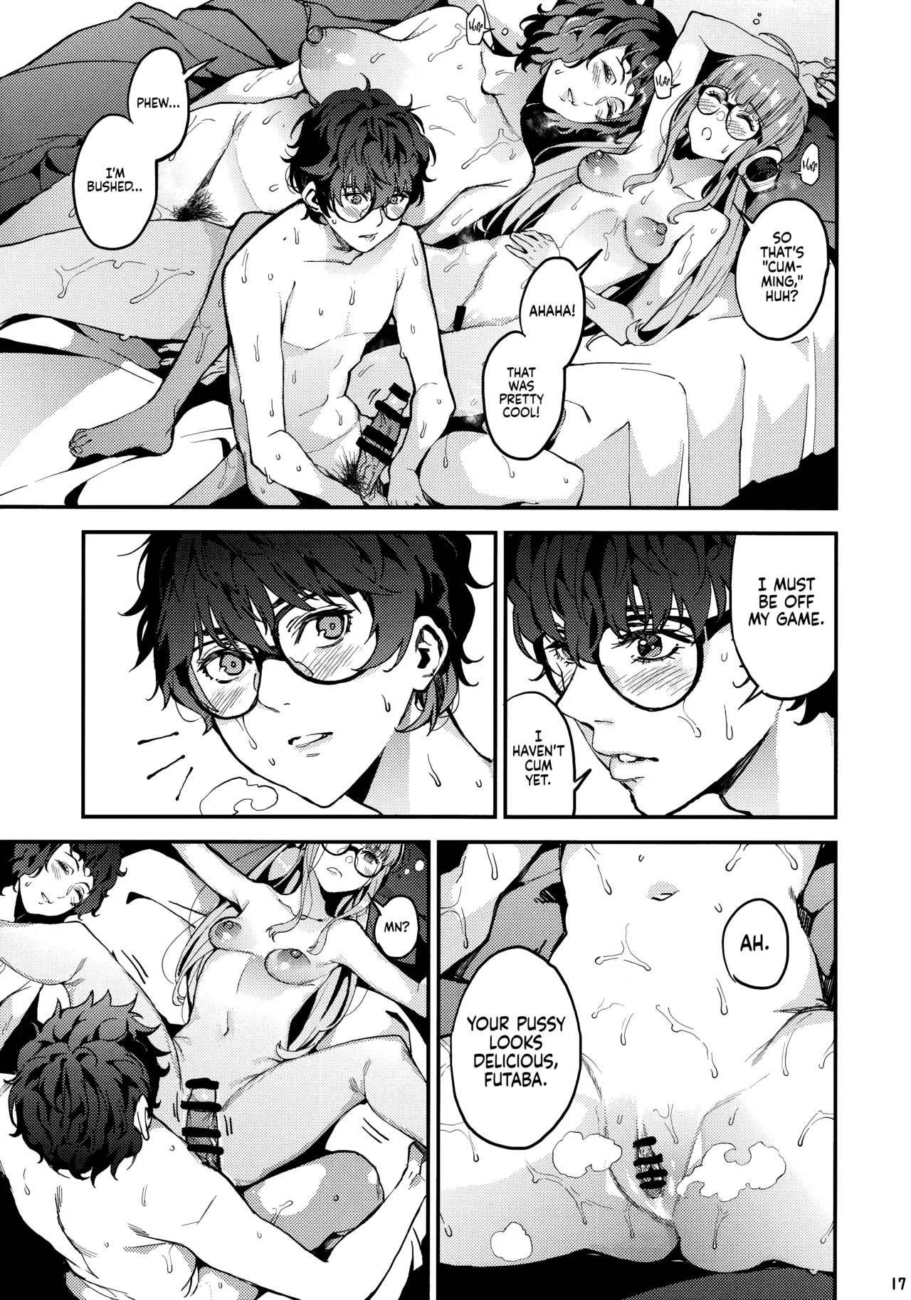 (C94) [Service Heaven (Azukiko)]Kawakami Sensei to Futaba no Himitsu Kojin Jugyou | Kawakami-Sensei and Futaba's Secret Private Lessons(Persona 5) [English] Page 19