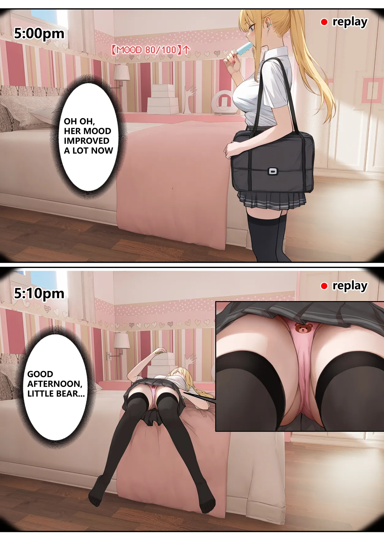 [pz-x]My AR glasses can see various stats about my foster sister?! Page 100