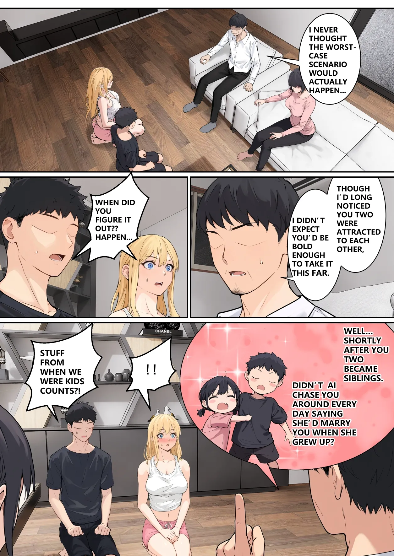 [pz-x]My AR glasses can see various stats about my foster sister?! Page 145