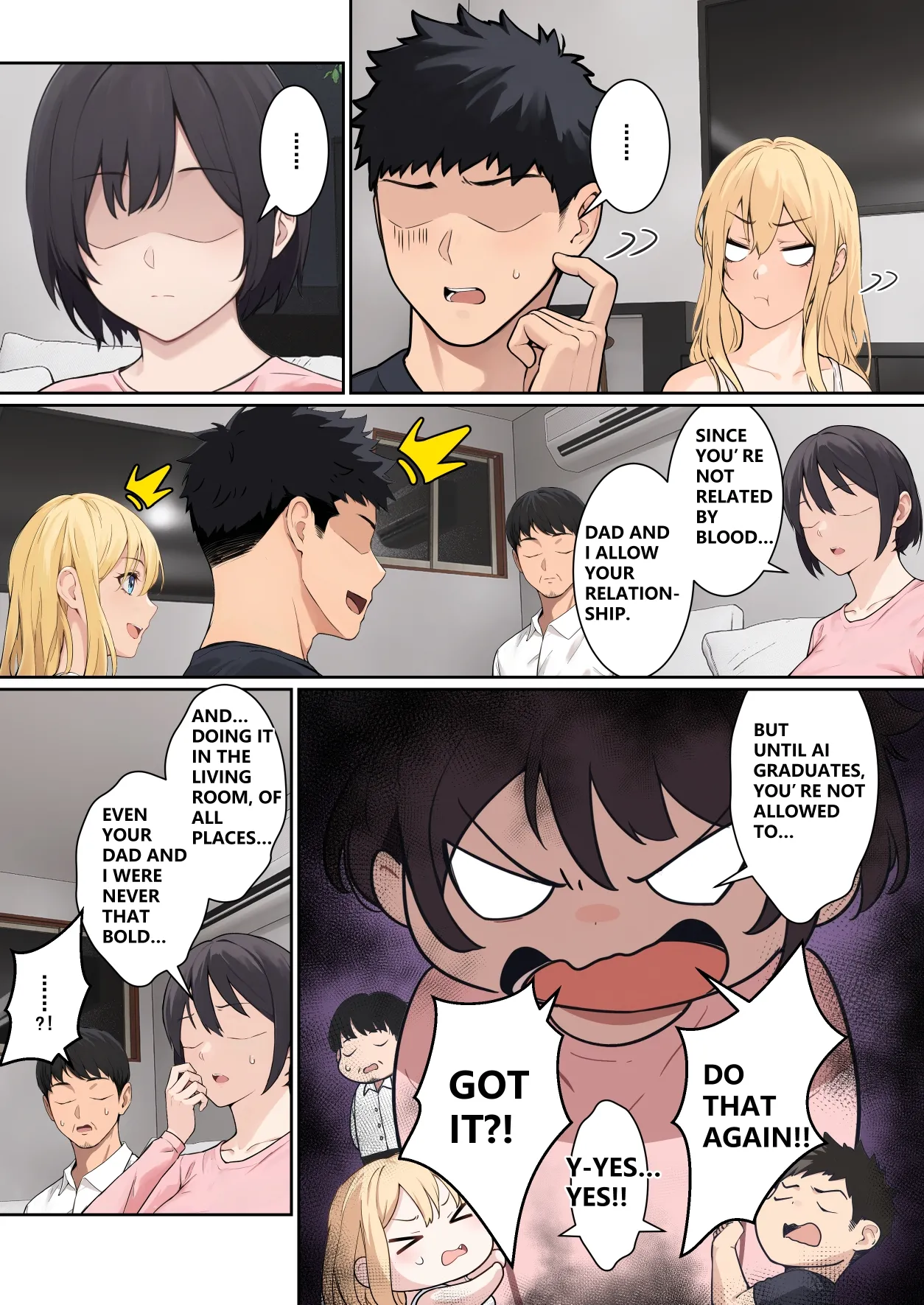 [pz-x]My AR glasses can see various stats about my foster sister?! Page 146