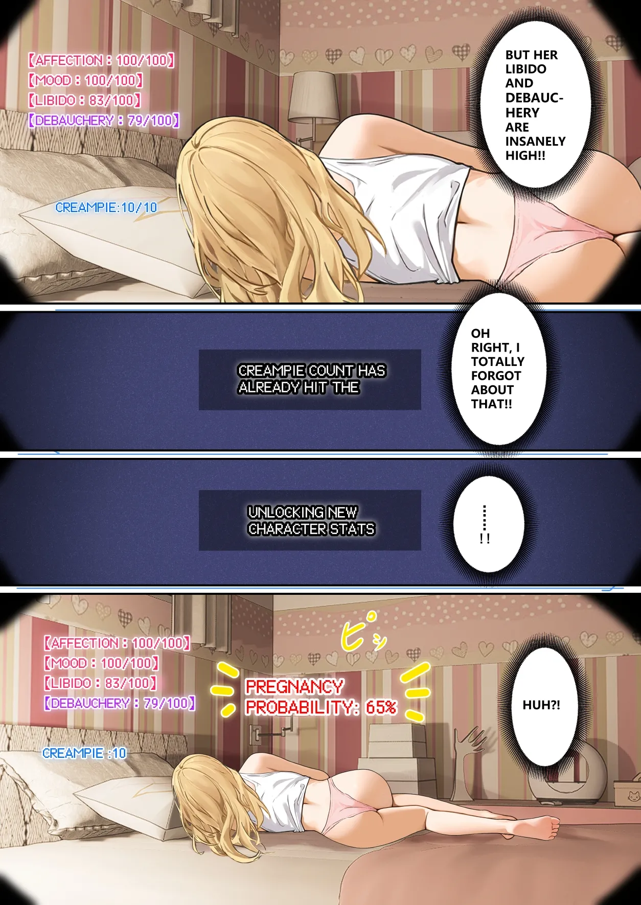 [pz-x]My AR glasses can see various stats about my foster sister?! Page 148
