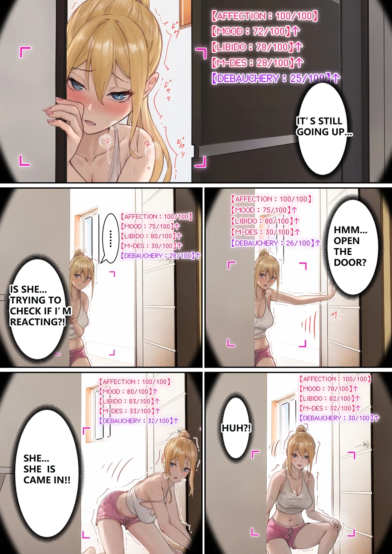 [pz-x]My AR glasses can see various stats about my foster sister?! Page 18