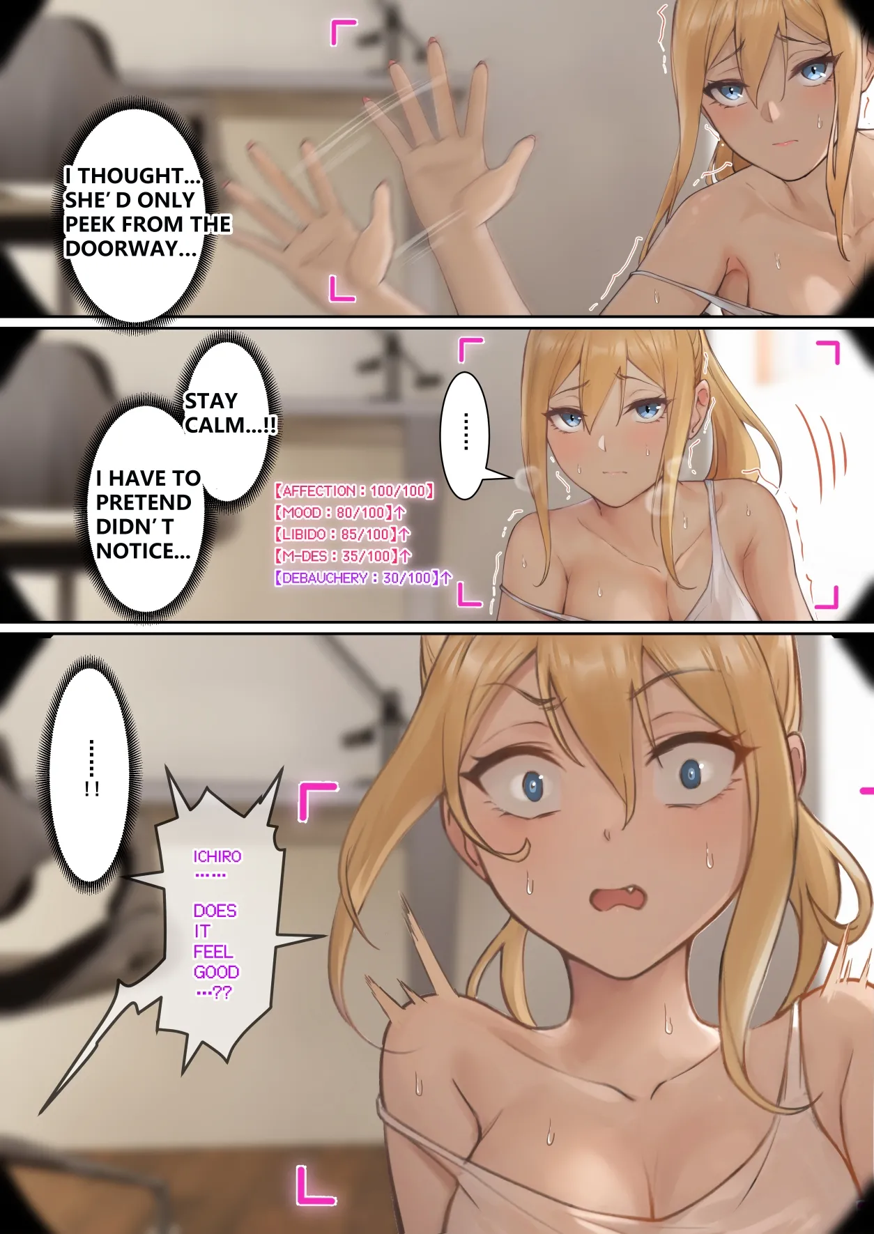 [pz-x]My AR glasses can see various stats about my foster sister?! Page 19