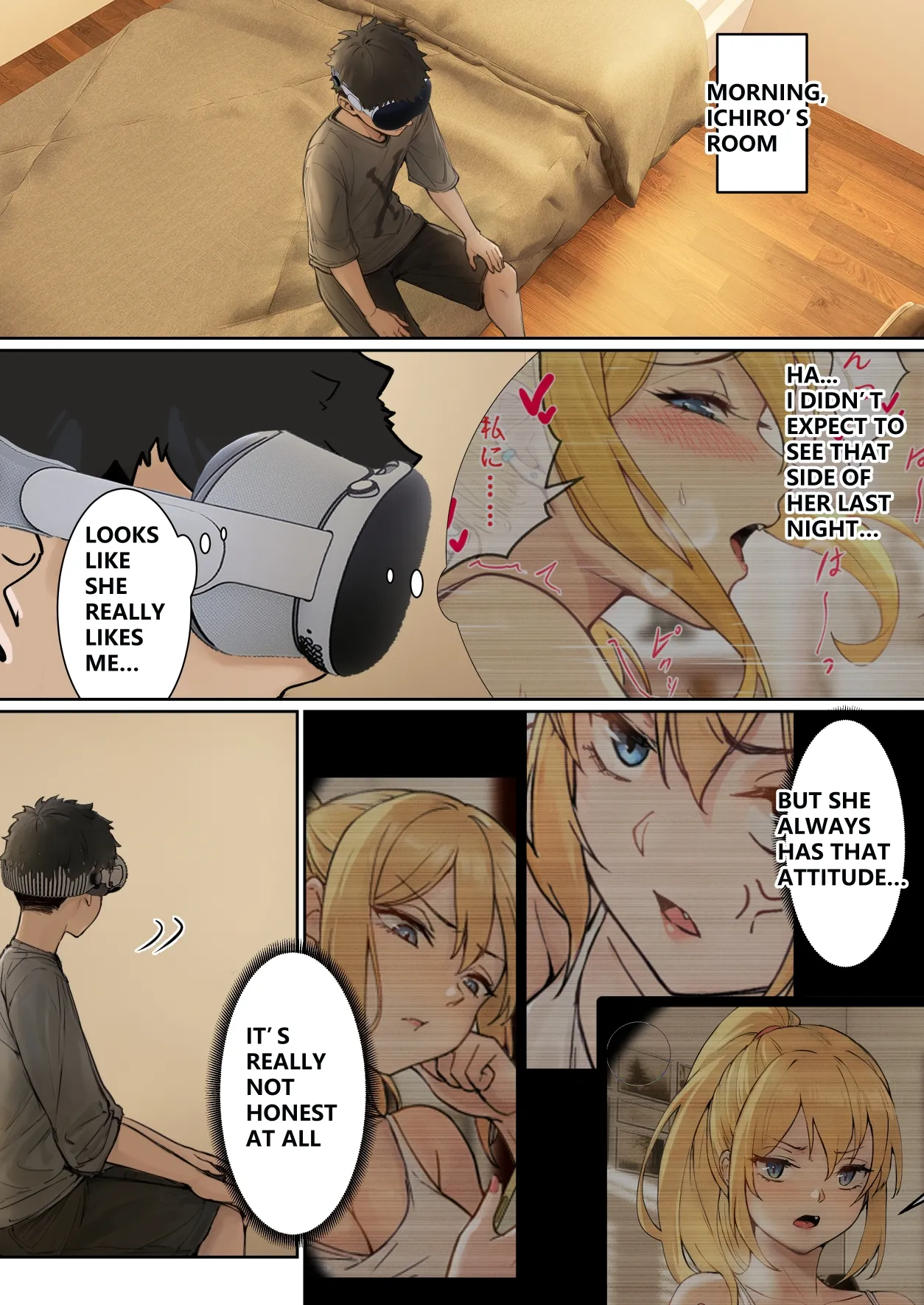 [pz-x]My AR glasses can see various stats about my foster sister?! Page 2