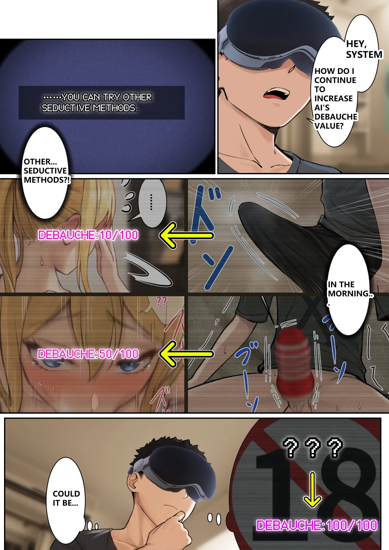 [pz-x]My AR glasses can see various stats about my foster sister?! Page 38