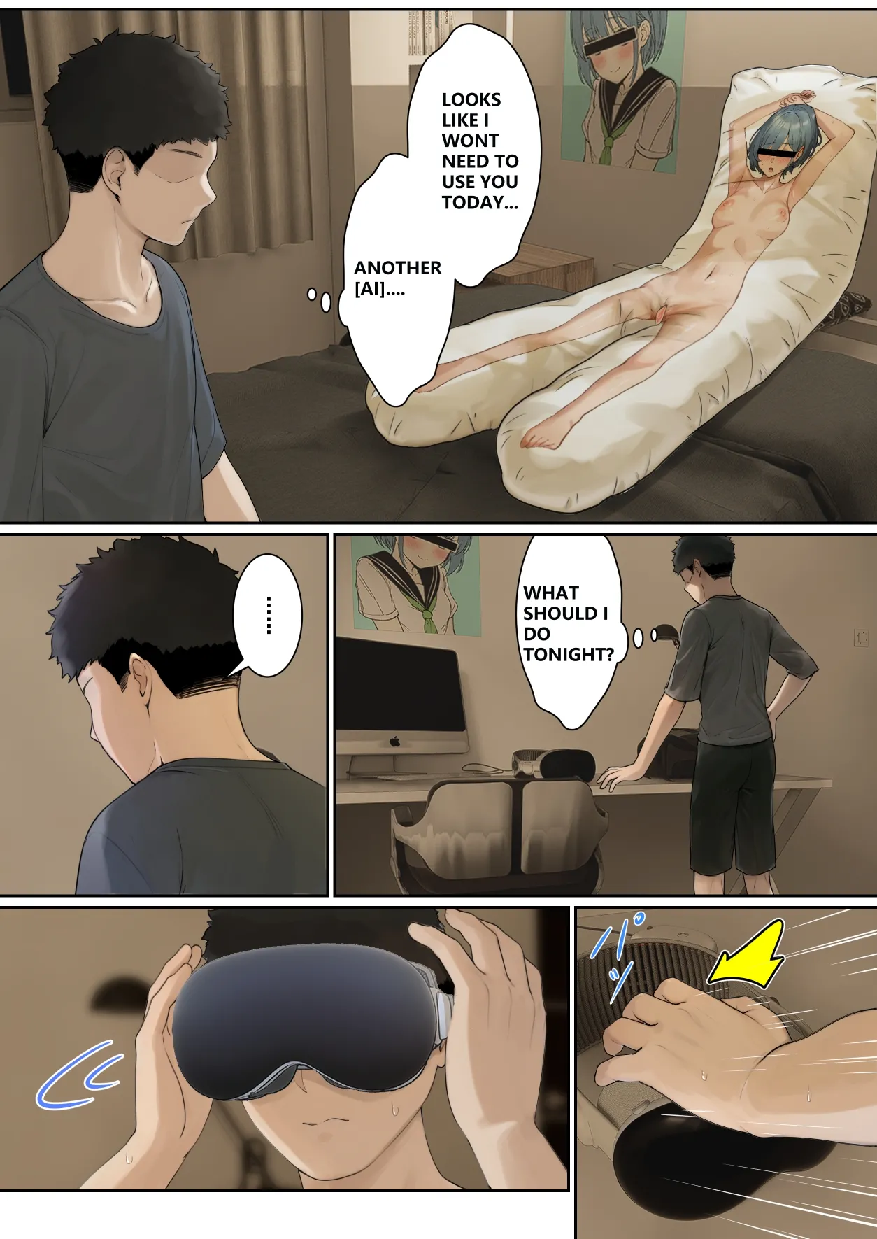 [pz-x]My AR glasses can see various stats about my foster sister?! Page 58