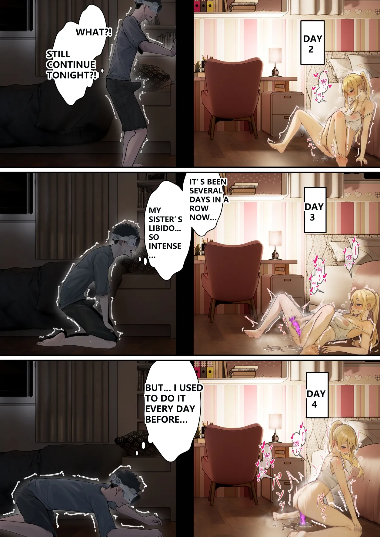 [pz-x]My AR glasses can see various stats about my foster sister?! Page 7