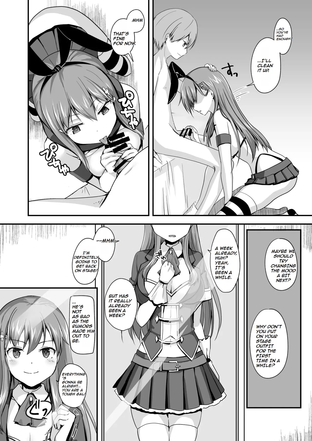 [Watari Laboratory]16-sai Joshikousei Idol (H Cup) o Shota ga Wakaraseru Hon | The Story Of A Highschool Idol Girl(H cup) Getting Put In Her Place By A Shota[English] Page 10