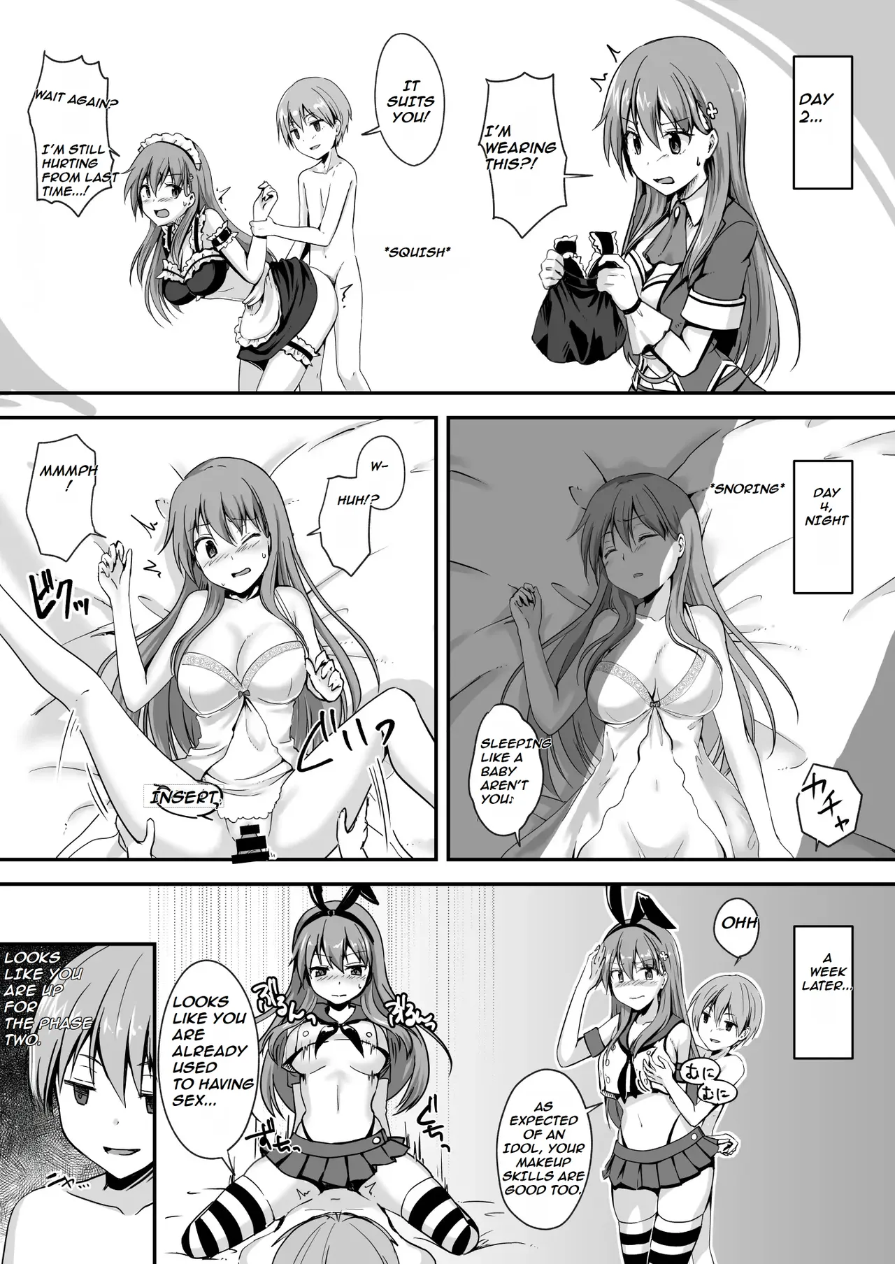 [Watari Laboratory]16-sai Joshikousei Idol (H Cup) o Shota ga Wakaraseru Hon | The Story Of A Highschool Idol Girl(H cup) Getting Put In Her Place By A Shota[English] Page 9