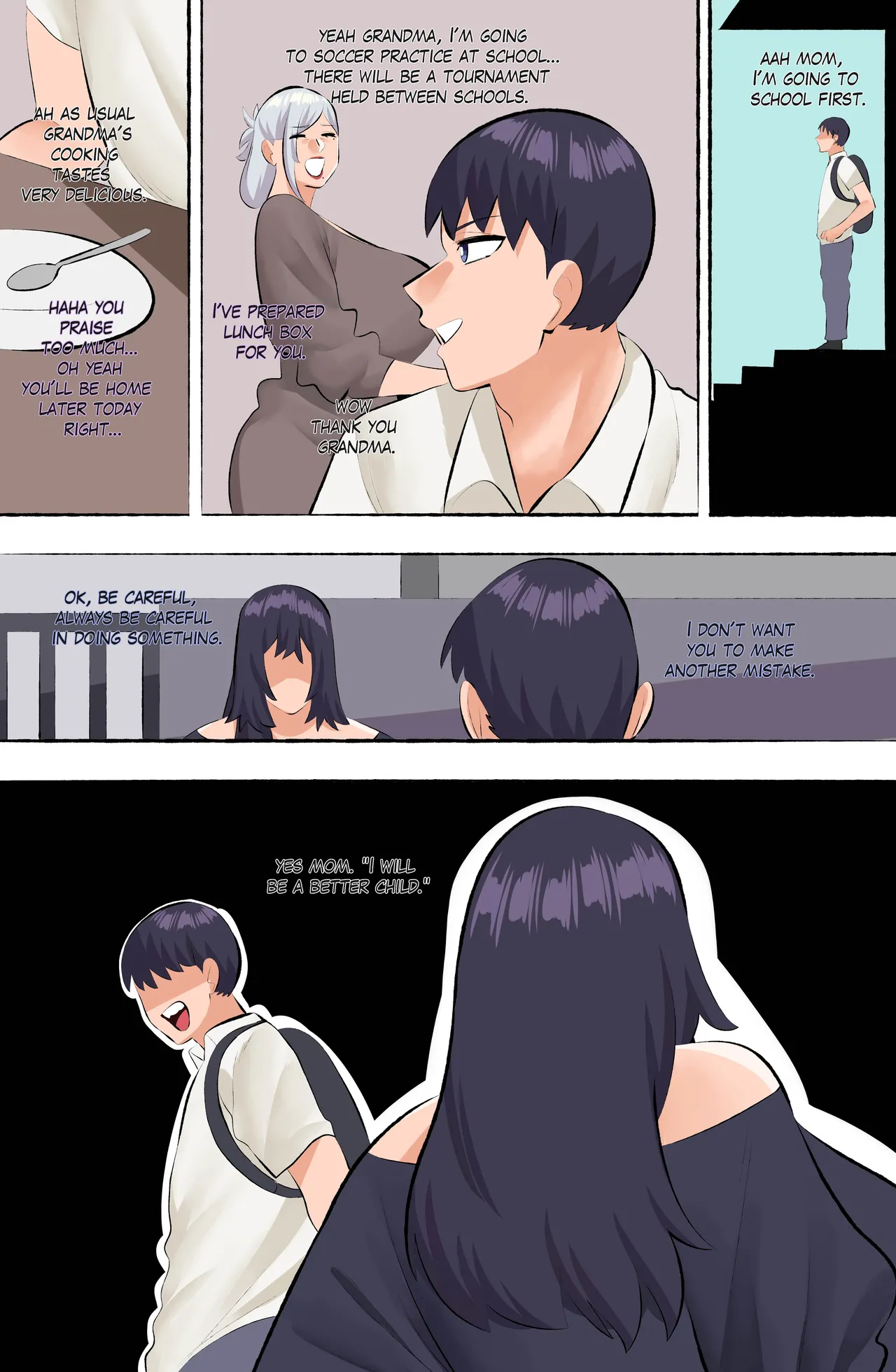 [Neko Plus]Granny Anastasia part 8 Page 1
