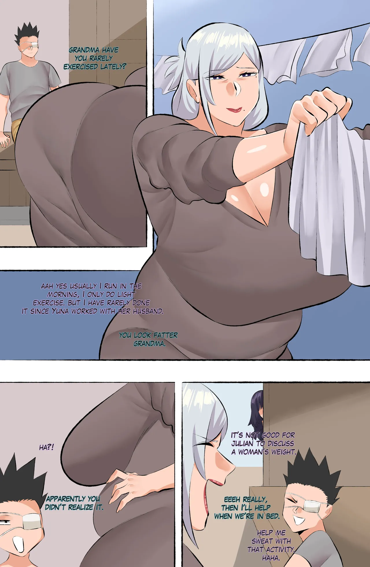 [Neko Plus]Granny Anastasia part 8 Page 3