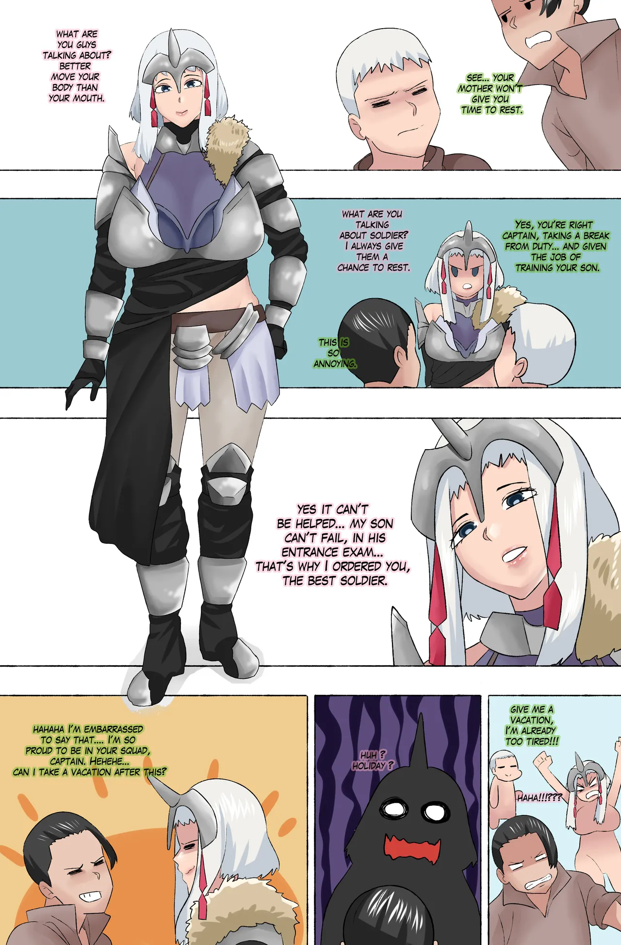 [Neko Plus]Okasama wa knight part 1 Page 2