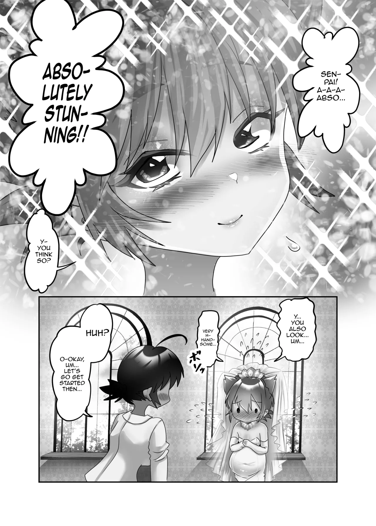 [DAINZIA (Usayama Nico)]Futanari x Shota no Happy Kozukuri Wedding[English] [mysterymeat3] Page 54