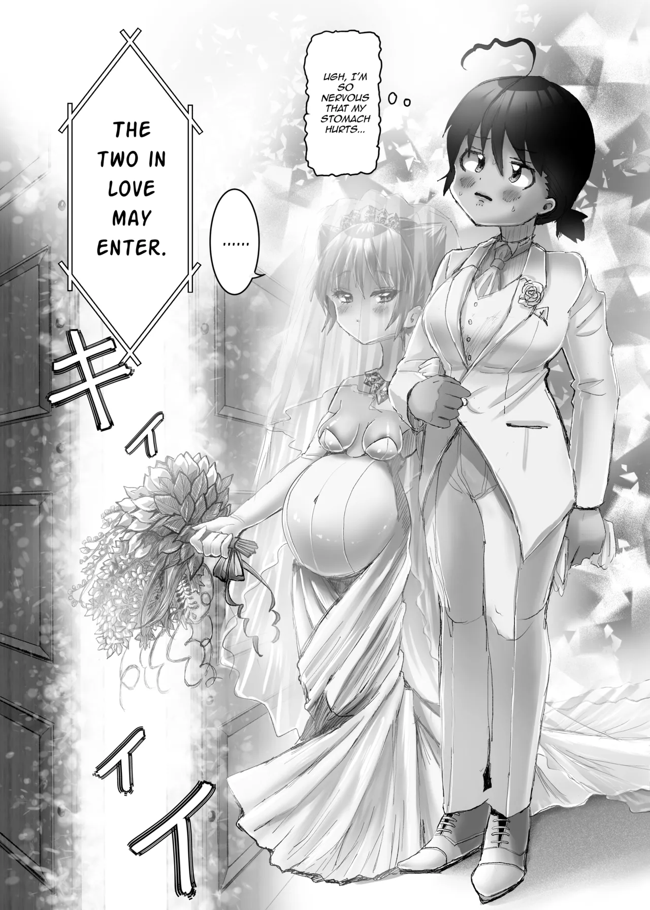 [DAINZIA (Usayama Nico)]Futanari x Shota no Happy Kozukuri Wedding[English] [mysterymeat3] Page 55
