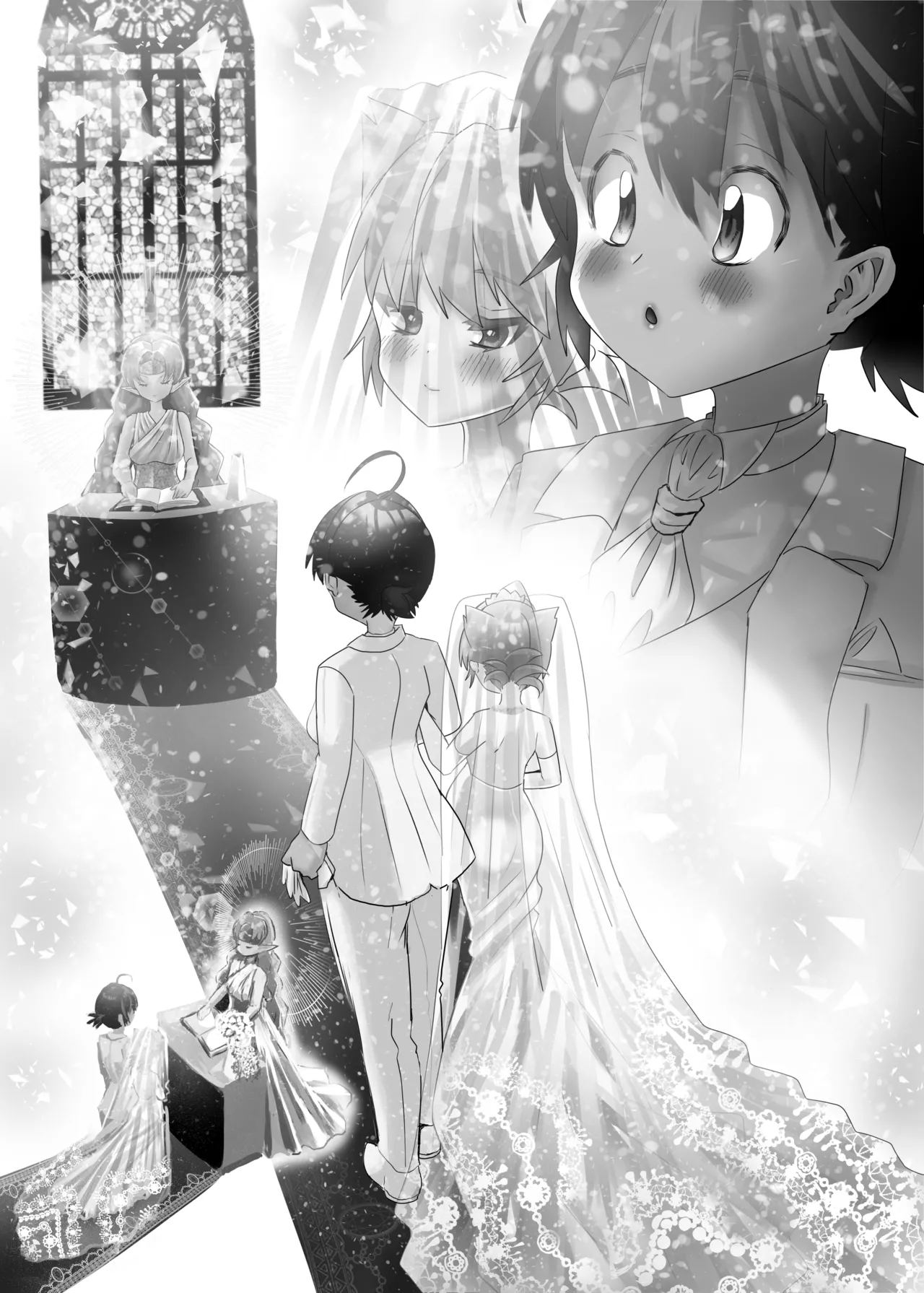 [DAINZIA (Usayama Nico)]Futanari x Shota no Happy Kozukuri Wedding[English] [mysterymeat3] Page 56