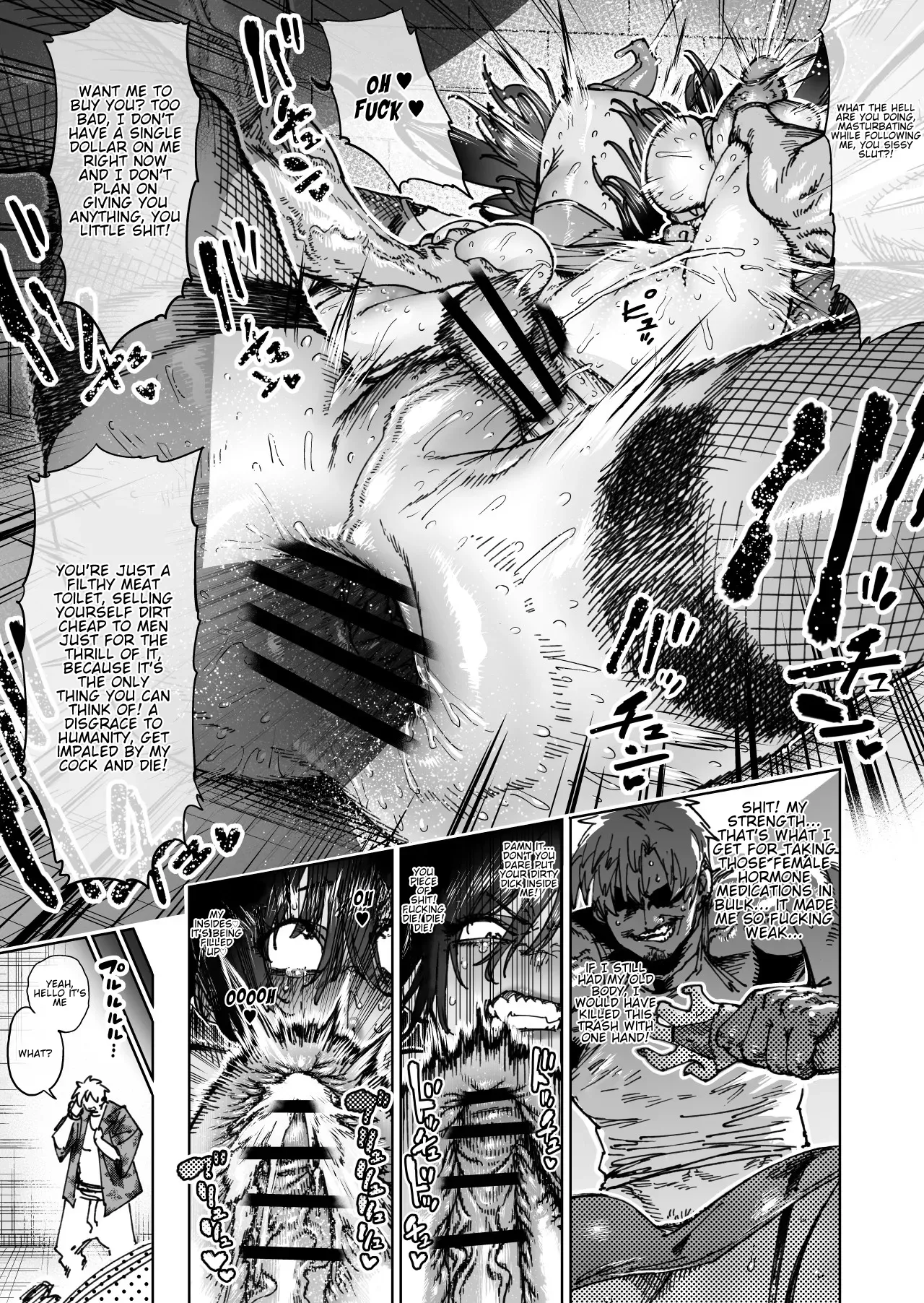 [Horieros]"Mesu Ochi" Sekai Saikyou no Koroshiya Self Mesu-ka Kaizou | The World's Strongest Assassin Self-Feminization[English] Page 15