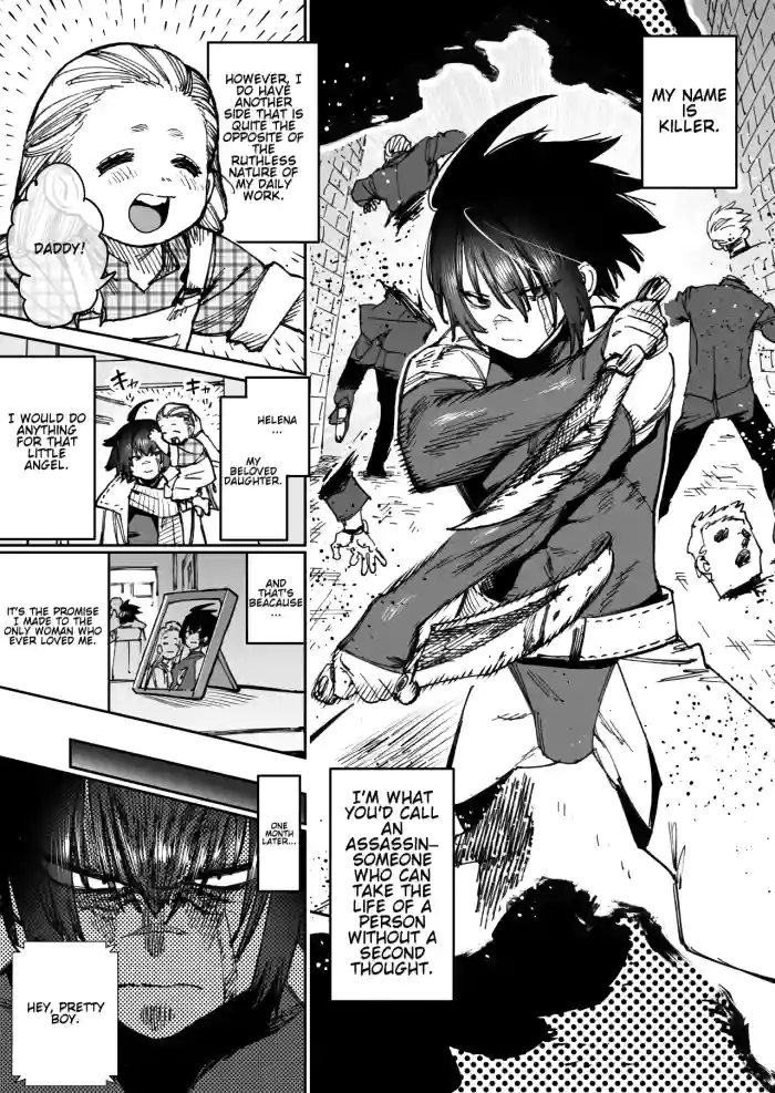 [Horieros]"Mesu Ochi" Sekai Saikyou no Koroshiya Self Mesu-ka Kaizou | The World's Strongest Assassin Self-Feminization[English]