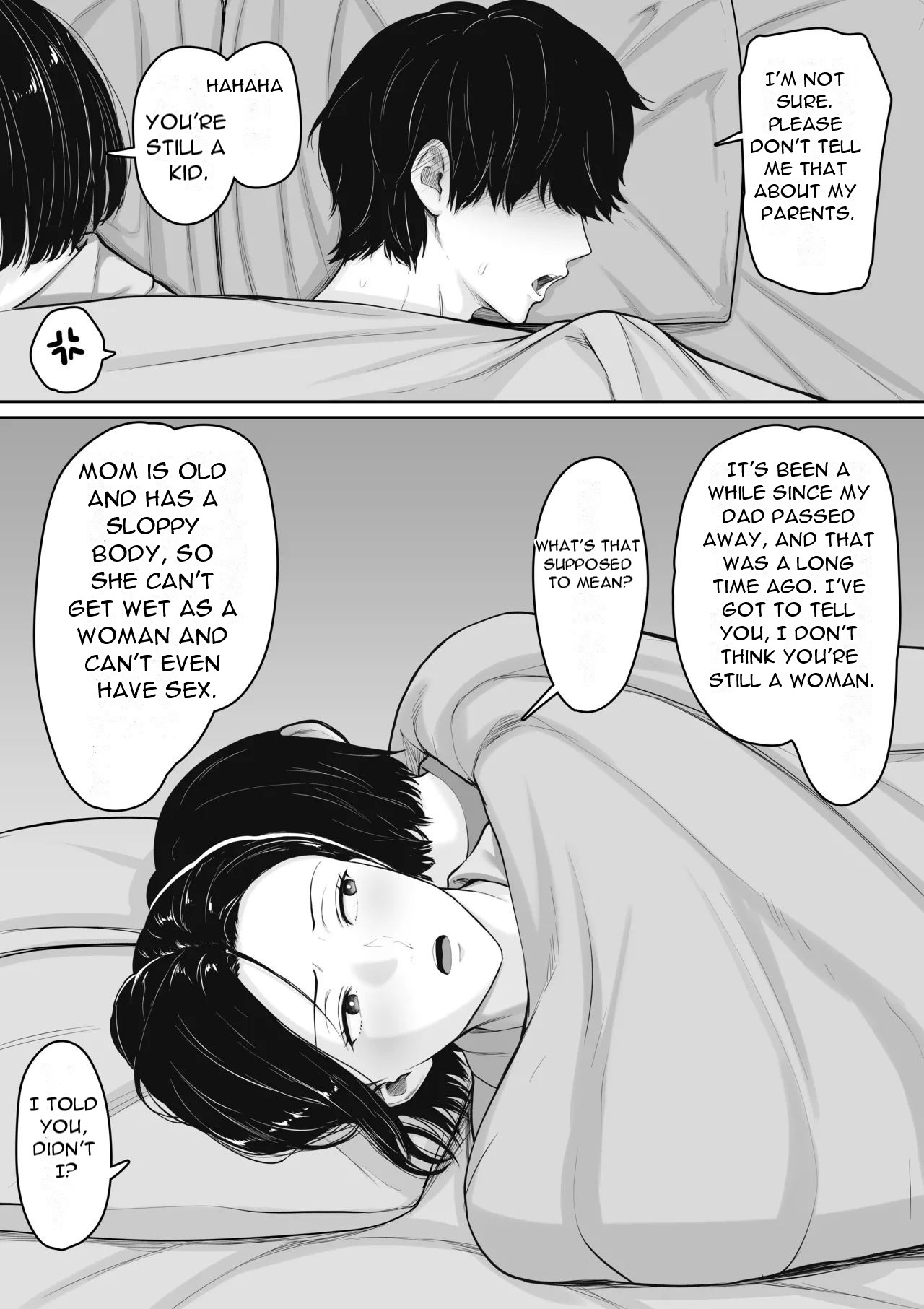 [Kuruto]Kimottama Kaa-chan to Kenka Bakari no Neet no Ore ga Kaa-san ni Nakadashi shite kara Nakayoku natta Hanashi - A story about How I, A NEET Who Always Fought with My Gutsy Mother,[English][DarklordMTLs] Page 8