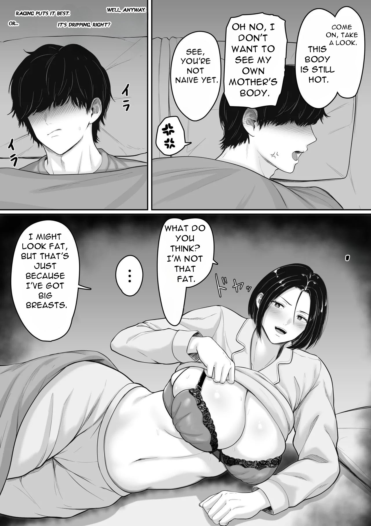 [Kuruto]Kimottama Kaa-chan to Kenka Bakari no Neet no Ore ga Kaa-san ni Nakadashi shite kara Nakayoku natta Hanashi - A story about How I, A NEET Who Always Fought with My Gutsy Mother,[English][DarklordMTLs] Page 9