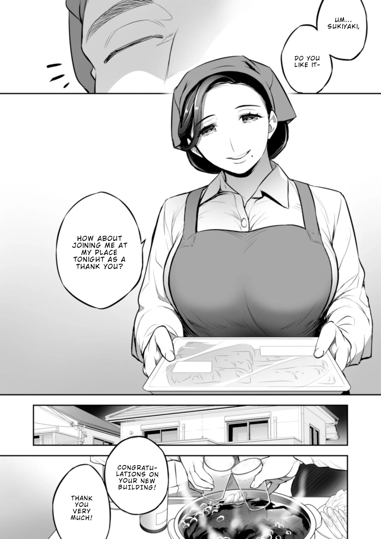 [Crazy9 (Ichitaka)]C9-47 Minako Otto ga Neteru Aida ni... | Minako — While Her Husband Is Sleeping…[English] [Digital] Page 6