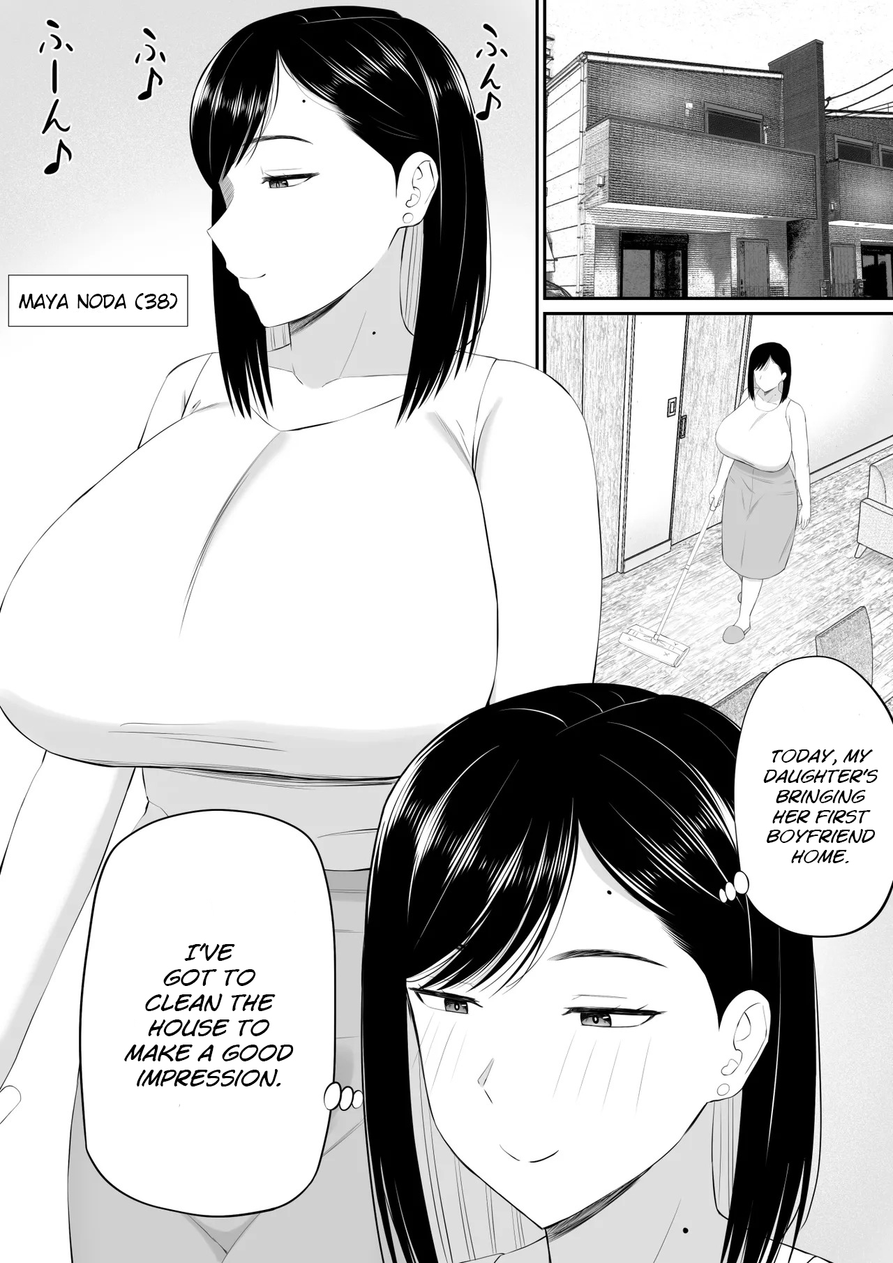 [Aramaa]Sewayaki Kaa-san Musume no Kareshi ni Tanomarete Hitohada Nugu[English] Page 2