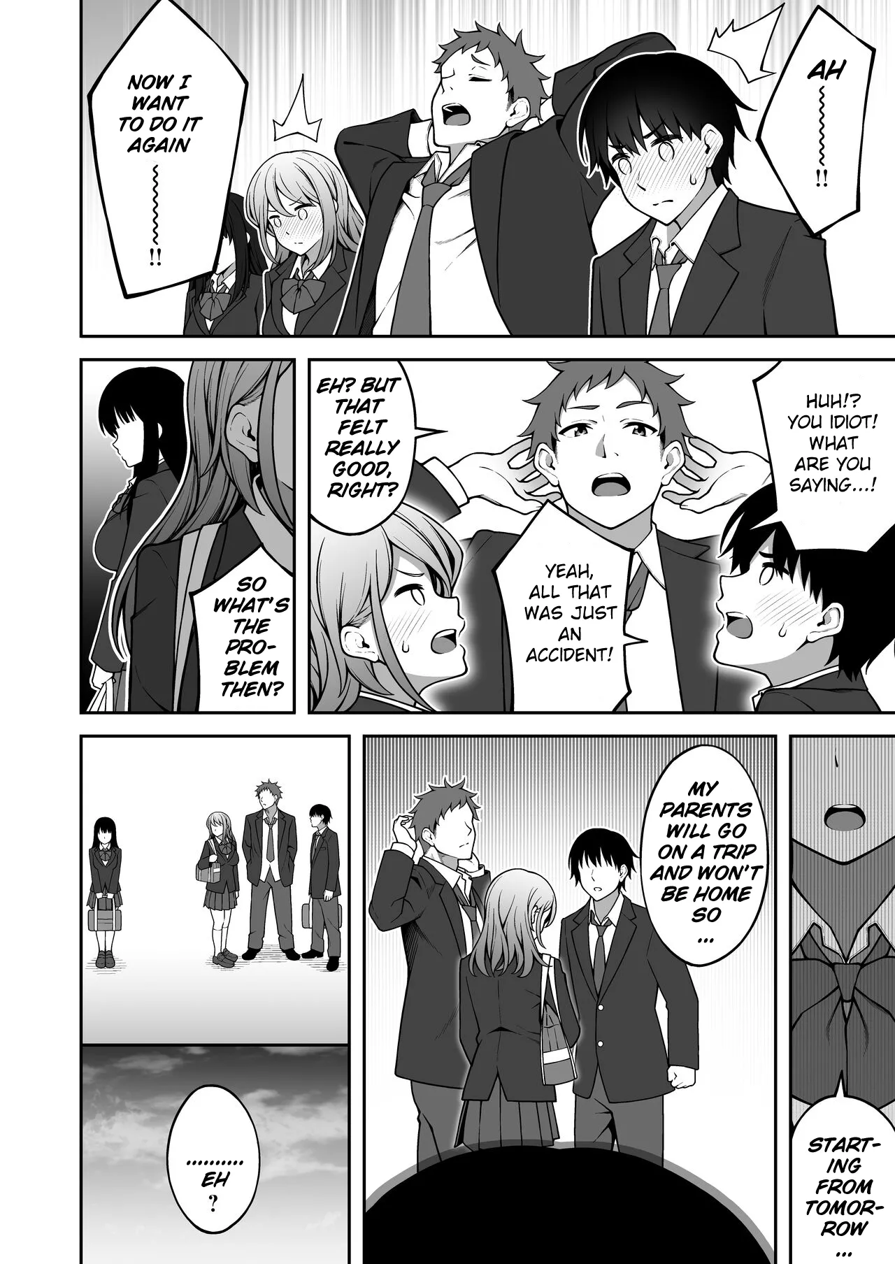 [RefRevo Comic (INAGITA)]Onaji Group no YouCha Yarichin ni Nakaii Onna-tachi o Kuwareru InCha no Boku[English][NTRchives] Page 39