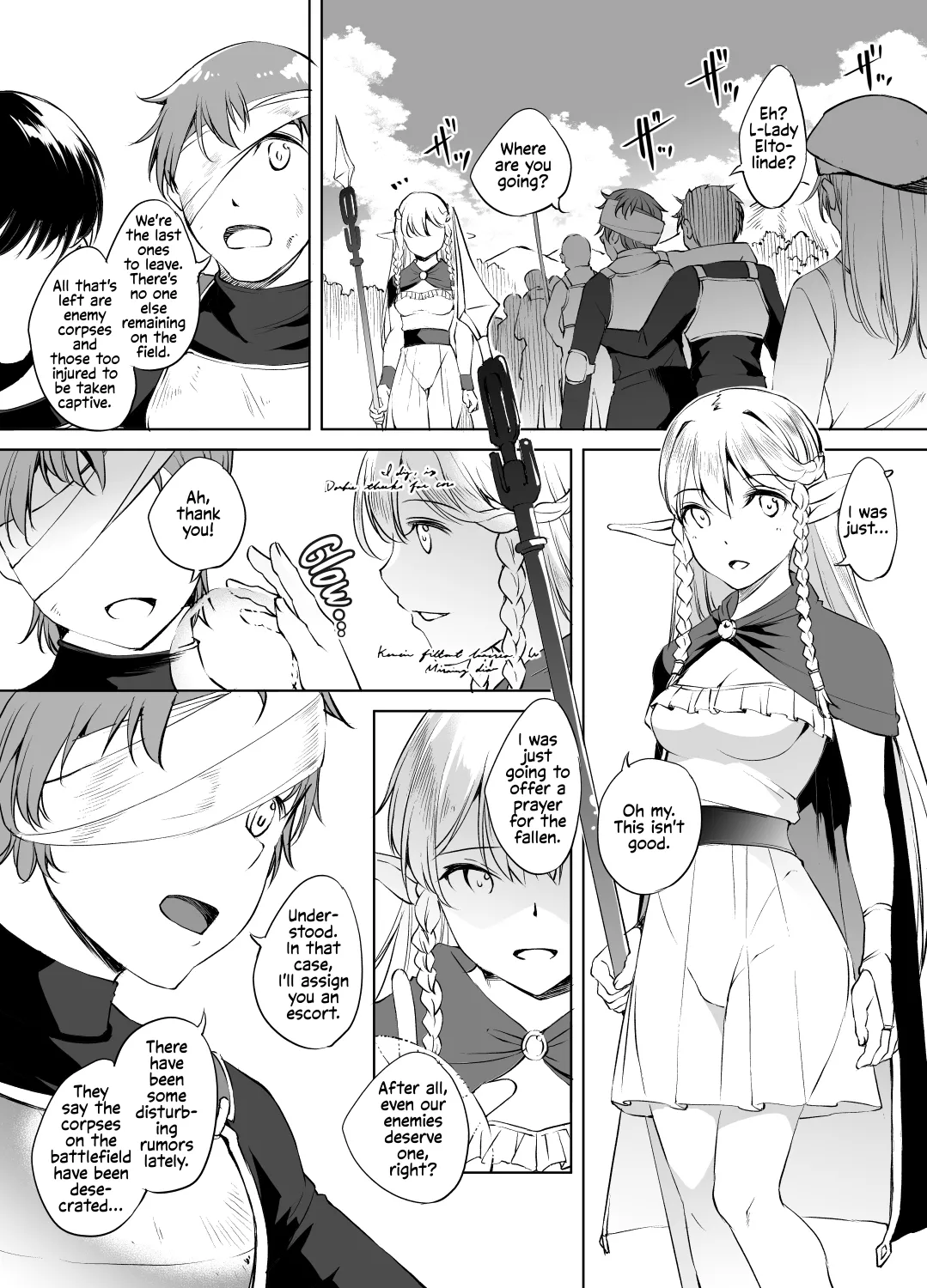 [Kawamura Tsukasa]Lady Eltolinde(Unicorn Overlord) [English] Page 1
