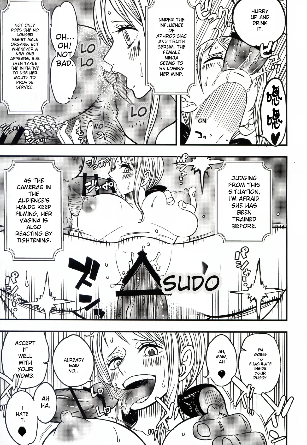 (C106) [Doro Noujou (Dorota Bou)]NAMI HOLE Wanokuni Hen(One Piece) [English] Page 11